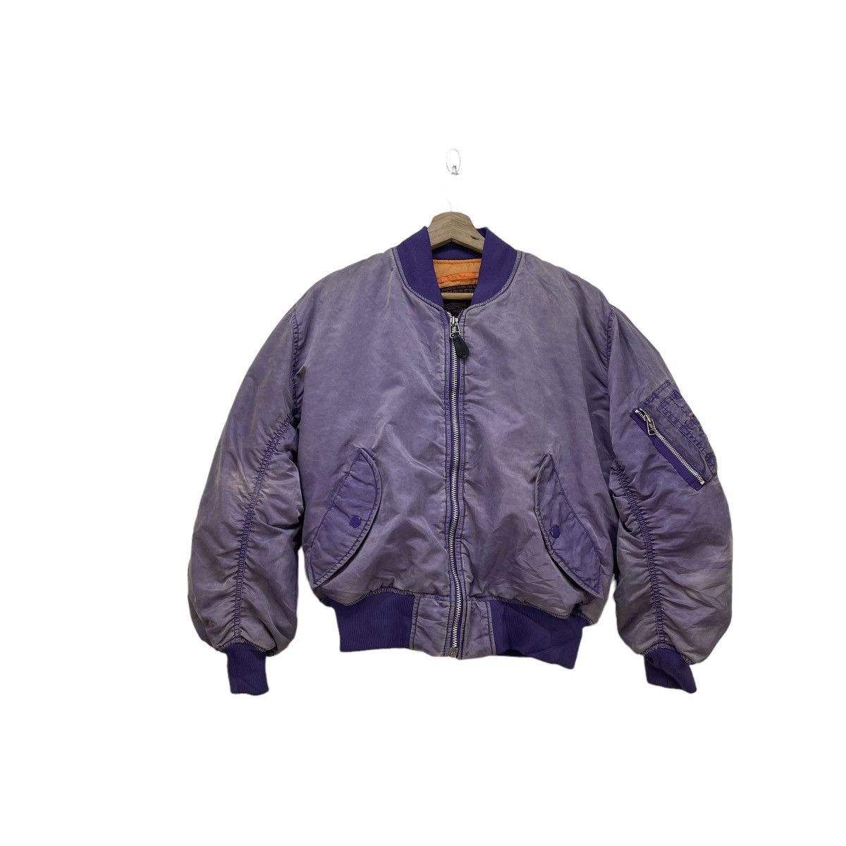 Japanese Brand Vtg Bomber MA1 Greastest Scene For Mind Us Army Jacket Size US M / EU 48-50 / 2 - 2 Thumbnail