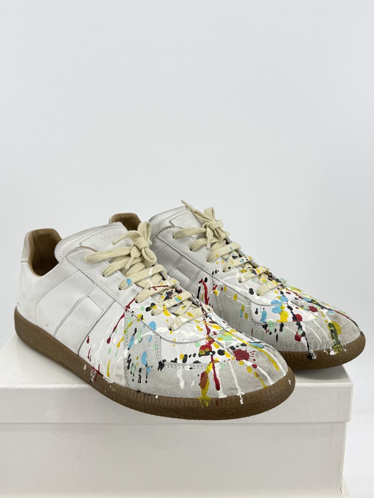 Maison Margiela GAT Low Paint Splatter Size US 13 / EU 46 - 2 Thumbnail