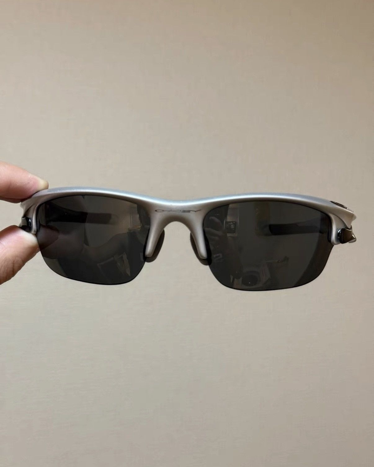 Oakley Oakley Fast Jacket Black Silver Sunglasses K24 Size ONE SIZE - 2 Thumbnail