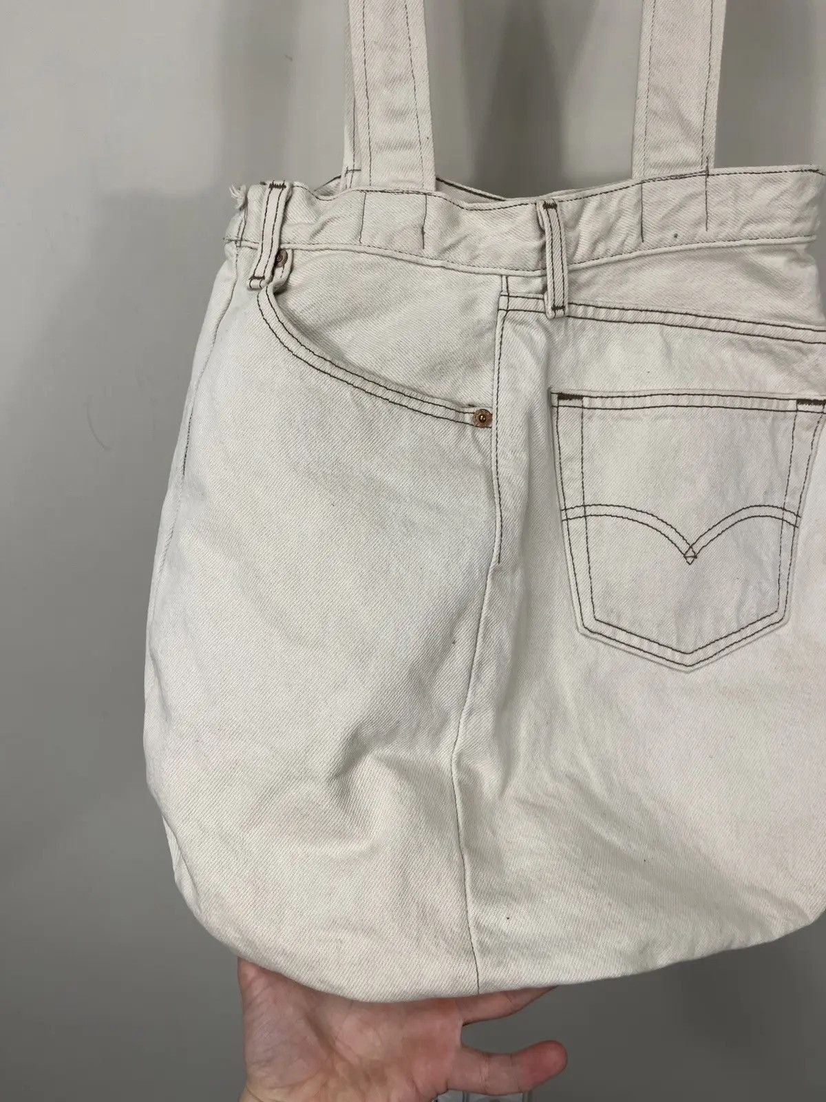 Levi's × Vintage Vintage Levi’s Custom Handmade 1/1 USA Hype Shopper Bag Size ONE SIZE - 9 Thumbnail