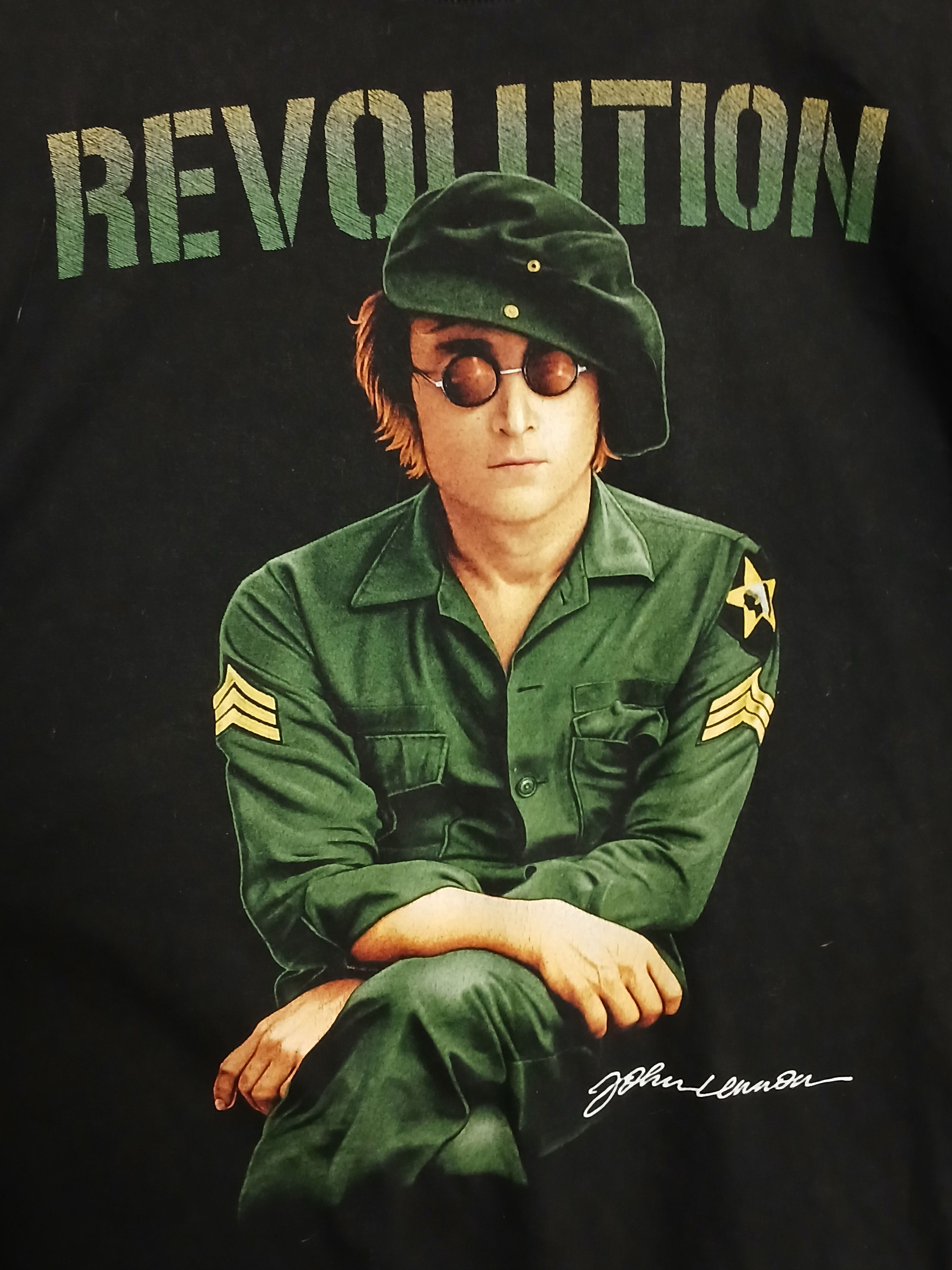 Band Tees John Lennon Revolution T-Shirt Size US L / EU 52-54 / 3 - 3 Thumbnail