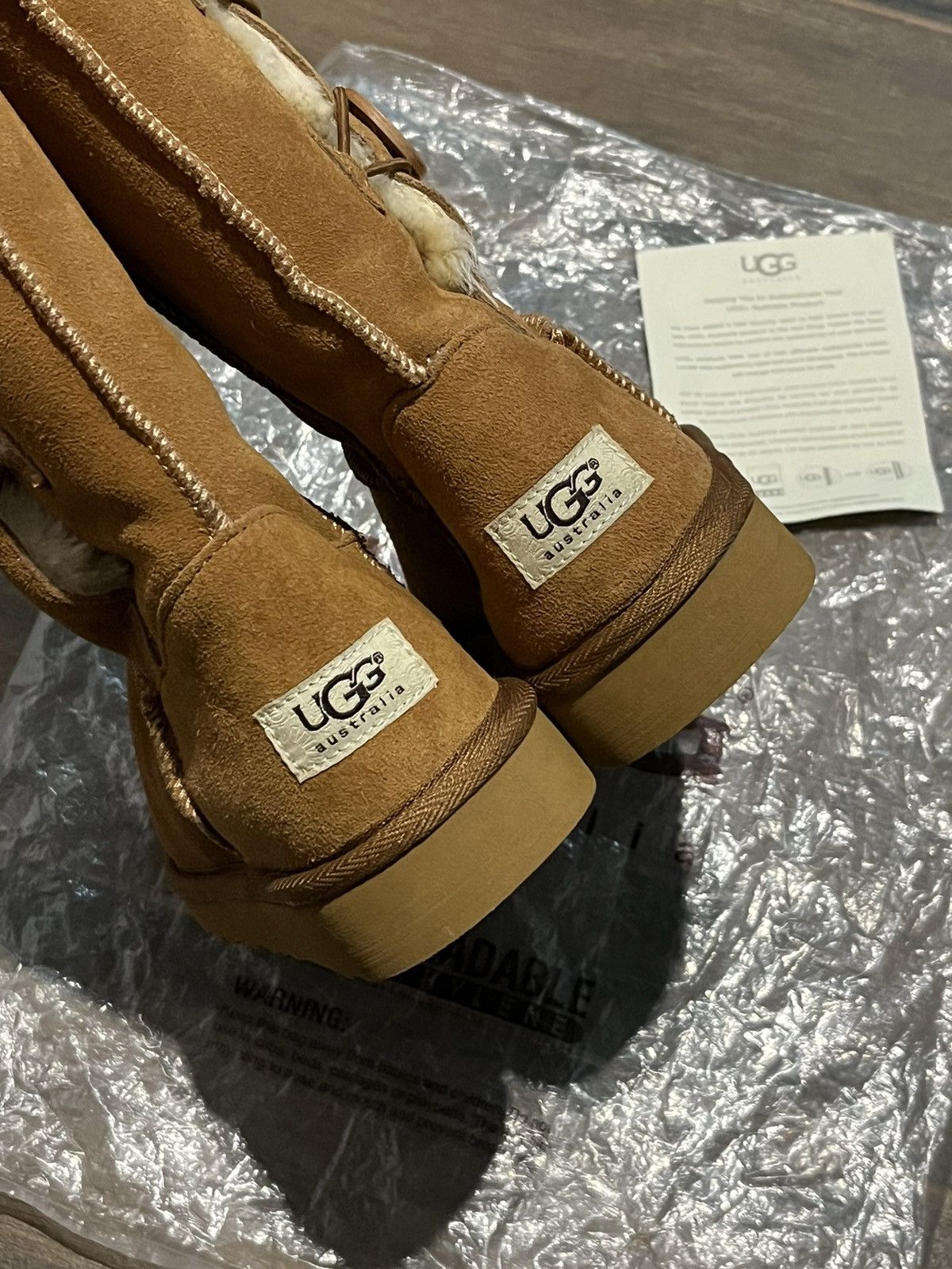 Designer × Ugg Bailey Button Triplet II Boot Size US 7 / IT 37 - 4 Thumbnail