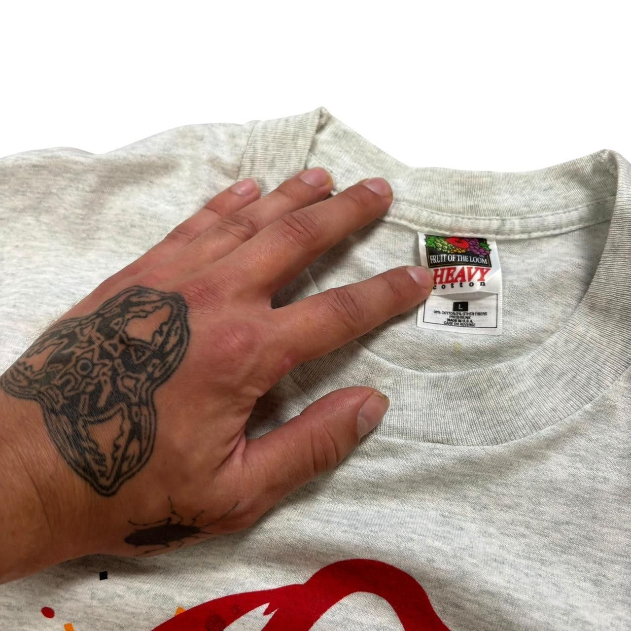 Fruit Of The Loom Fruit of the Loom T-Shirt with Roach’s Revived Custom Print Size US L / EU 52-54 / 3 - 3 Thumbnail