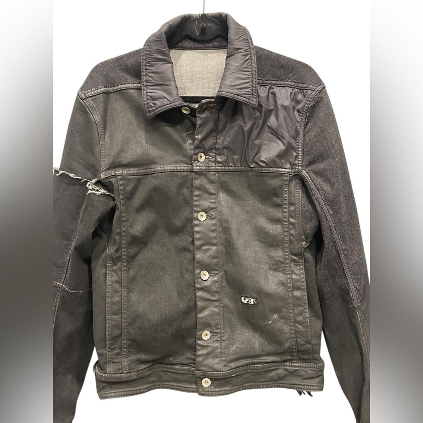 Diesel Rick Owens DRKSHDW Worker Jacket in denim Size:M Size US M / EU 48-50 / 2 - 16 Thumbnail