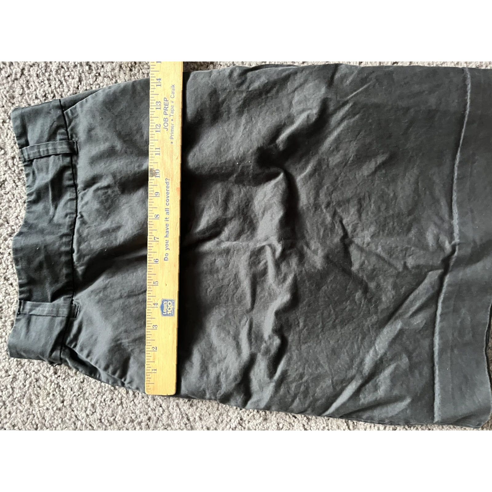 Banana Republic Banana Republic Skirt A-Line Women Size 0 Black Knee Length Stretch Cotton Blend Zipper Formal Career Work Womens Size 25" / US 0 / IT 36 - 5 Thumbnail