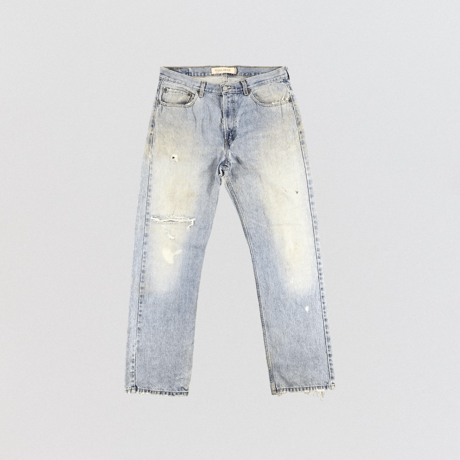 Levi's Vintage Light Wash Levis 505 Jeans-JM1996 Size US 36 / EU 52 - 1 Thumbnail