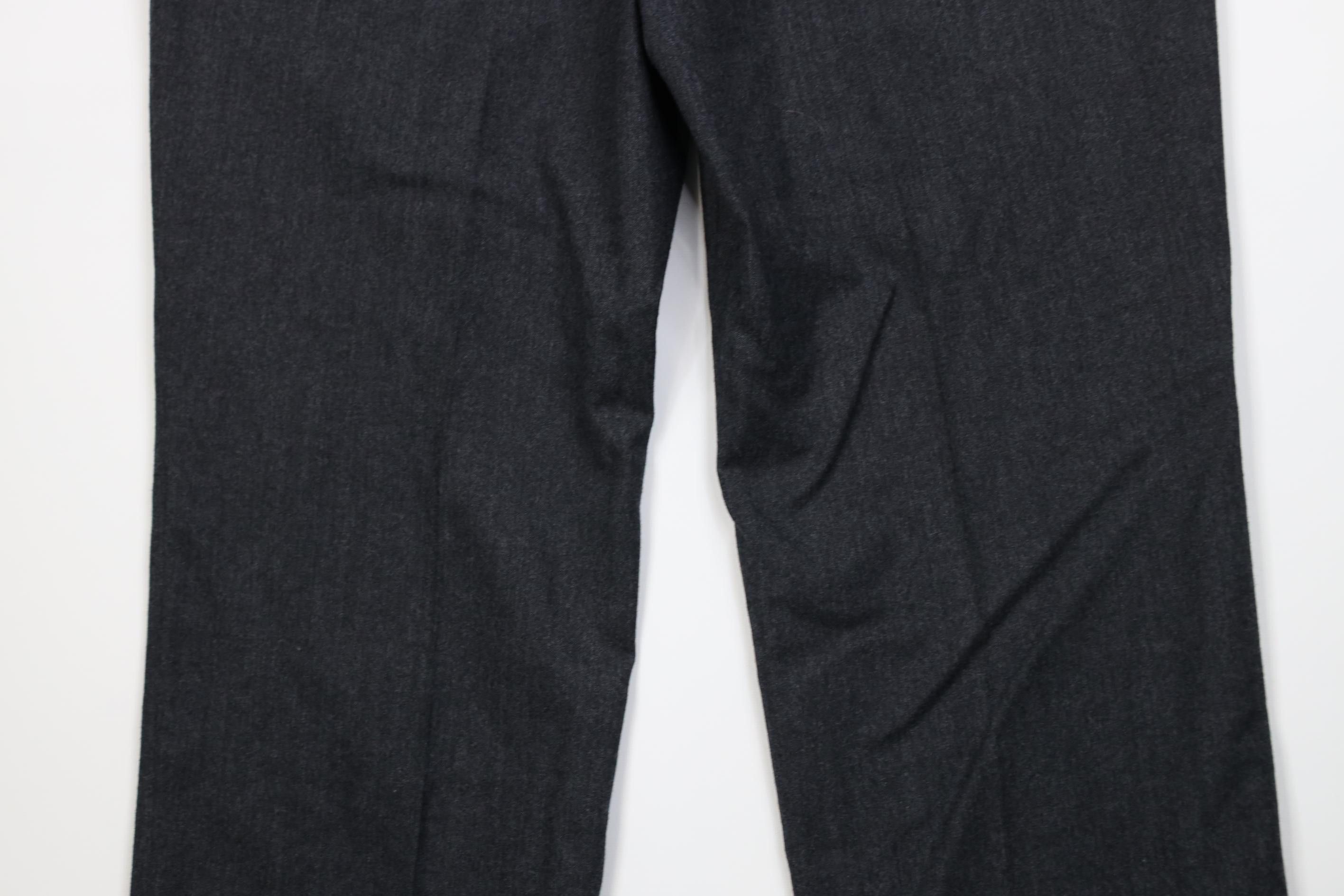 Vintage Vintage 70s Streetwear Knit Wide Leg Chino Pants Gray USA Size US 40 / EU 56 - 13 Thumbnail