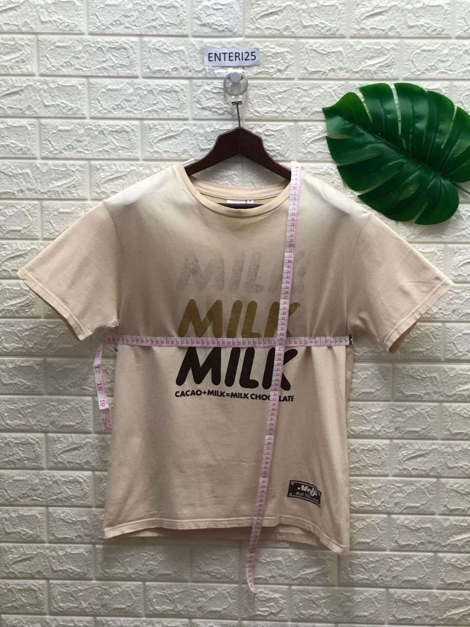 Designer Streetwear milk milk milk cacao+milk=milk chocolate meiji Size US M / EU 48-50 / 2 - 2 Thumbnail
