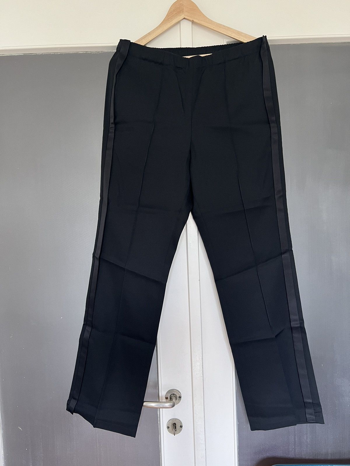 Maison Margiela Maison Margiela Front Pleat Tailored Trousers FW19 Size 46 Size US 30 / EU 46 - 4 Thumbnail