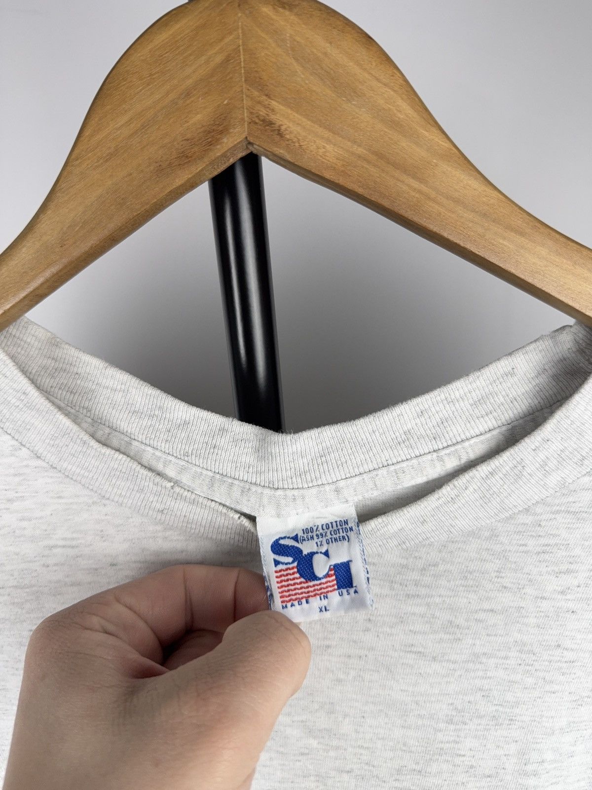 Vintage USA 90s Retro Vintage Marco Island Nautical Flags T-Shirt Size US L / EU 52-54 / 3 - 13 Thumbnail