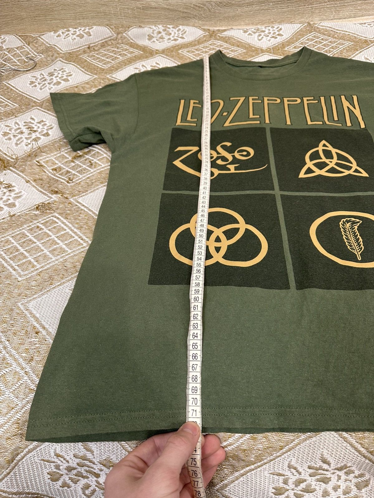 Band Tees 🔥 Led Zeppelin IV Zoso Album Rock Band T Shirt Vintage Y2K Size US L / EU 52-54 / 3 - 10 Thumbnail