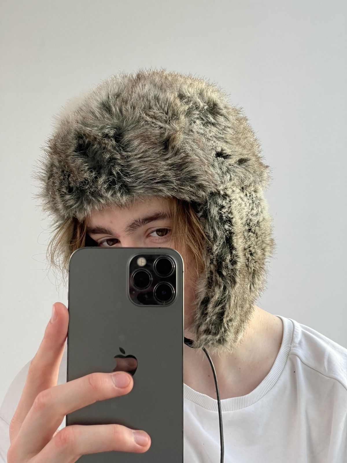 Hysteric Glamour × Japanese Brand Vintage fuzzy mohair japanese ushanka hat avant garde Size ONE SIZE - 13 Thumbnail