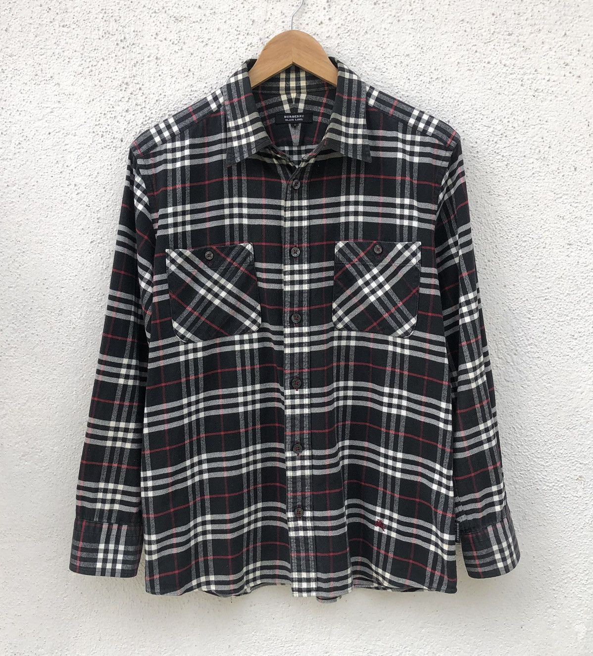 Burberry Burberry Nova Check All-Over Pattern Flannel Shirt Size US M / EU 48-50 / 2 - 5 Thumbnail