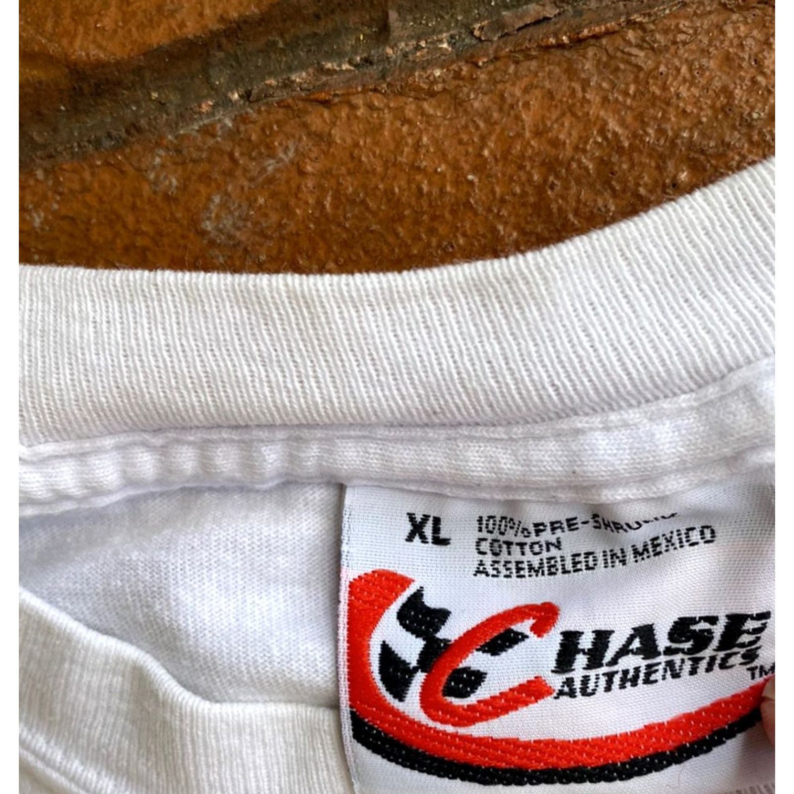 Chase Authentics VINTAGE Nascar Chase Authentics T-Shirt Long Sleeve White XL Mens 90s Michael Waltrip #99 Racing Logo Stains Included Size US XL / EU 56 / 4 - 4 Thumbnail
