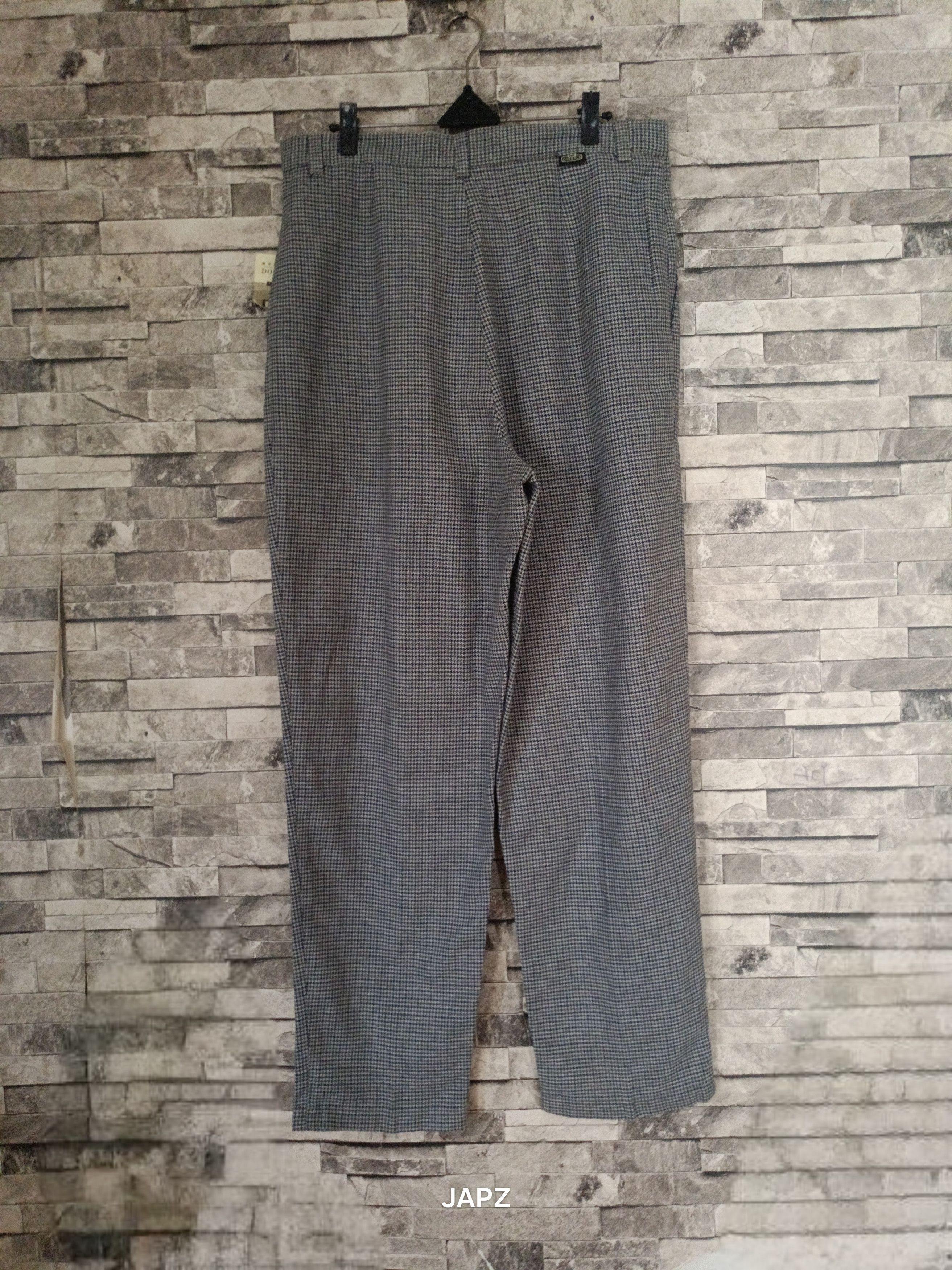 Lee Nos vintage lee casuals houndstooth relaxed pants Size US 32 / EU 48 - 6 Thumbnail