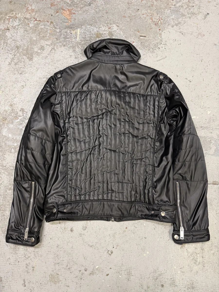Gucci 2000s Gucci Black Biker Avnat-Garde Puffer Jacket by Tom Ford Size US L / EU 52-54 / 3 - 2 Thumbnail