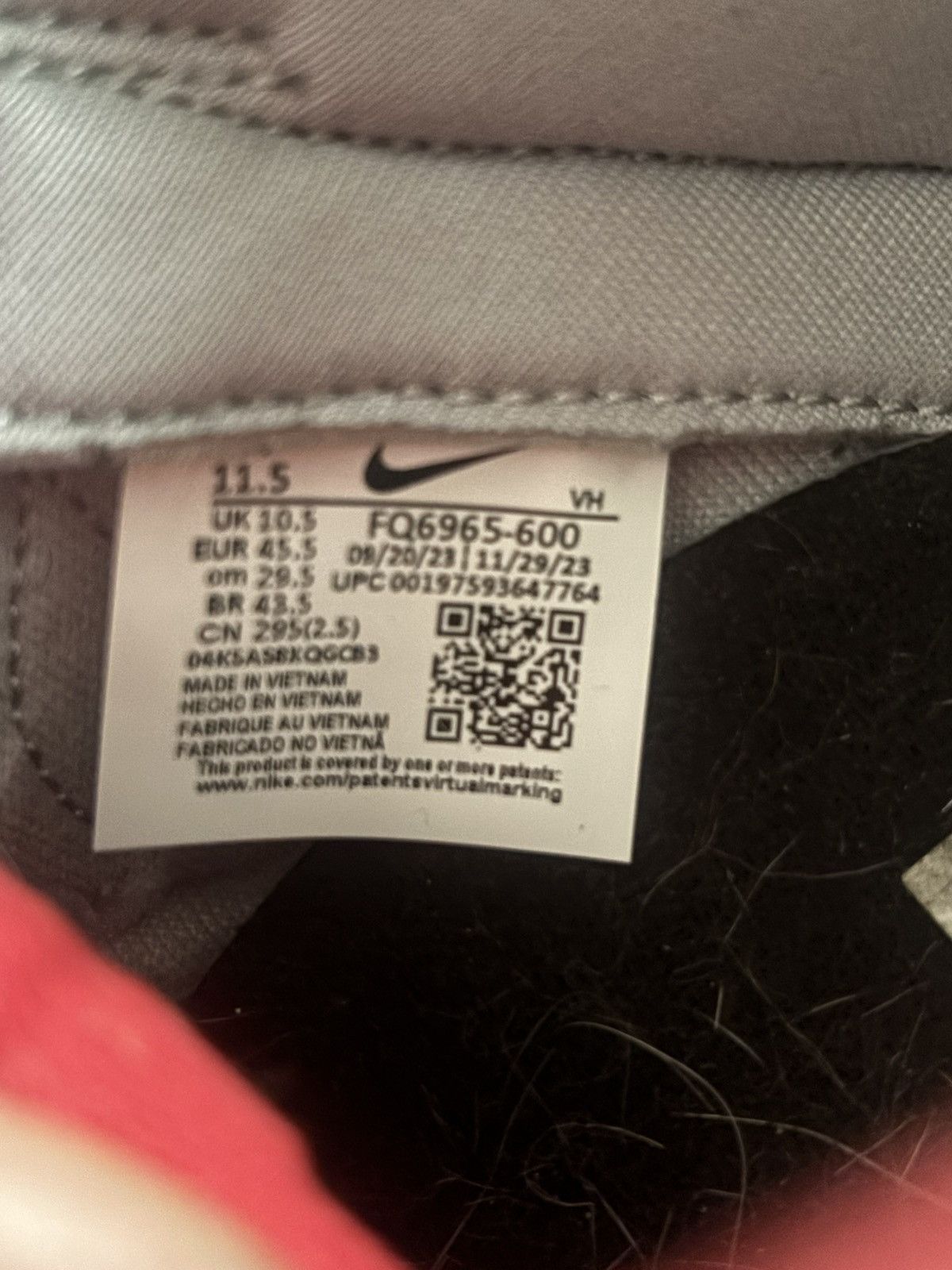 Nike “Ultra Man” Nike Low Dunks Size US 11.5 / EU 44-45 - 5 Thumbnail