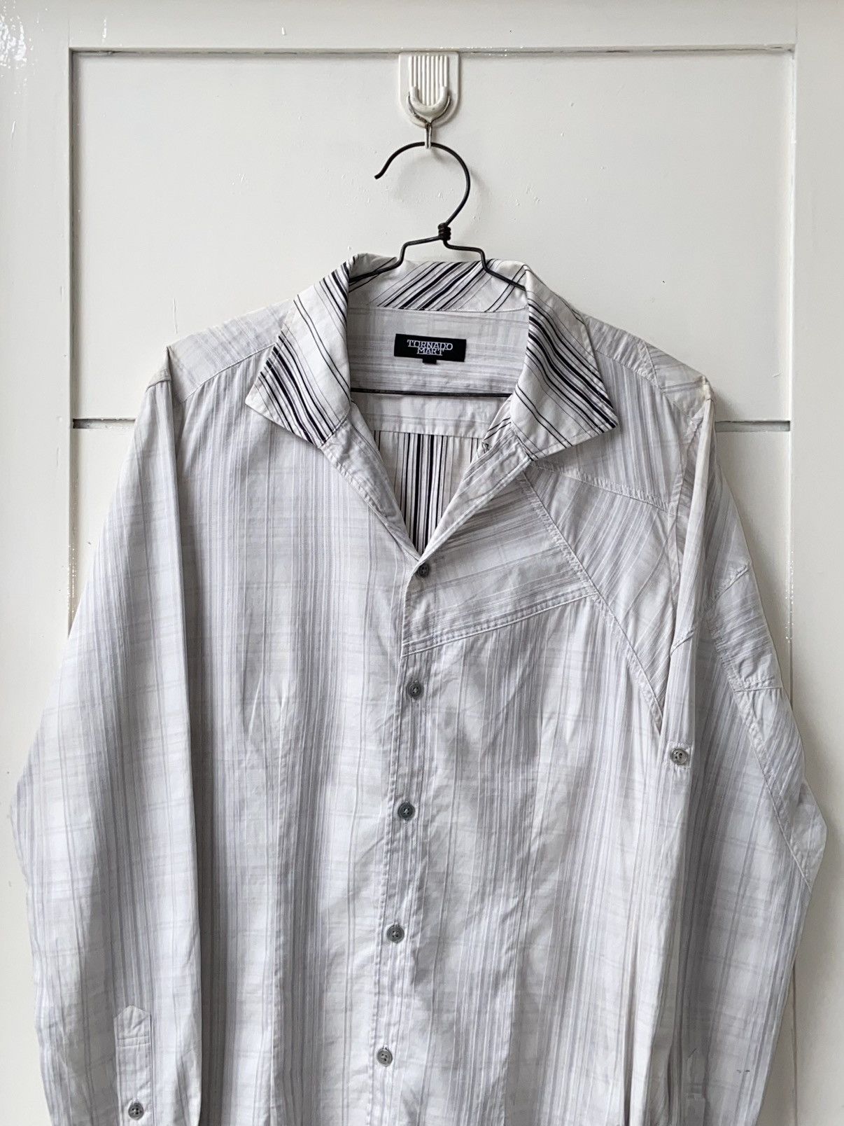 Japanese Brand × Tornado Mart TORNADO MART Plaid Shirt Size US S / EU 44-46 / 1 - 2 Thumbnail