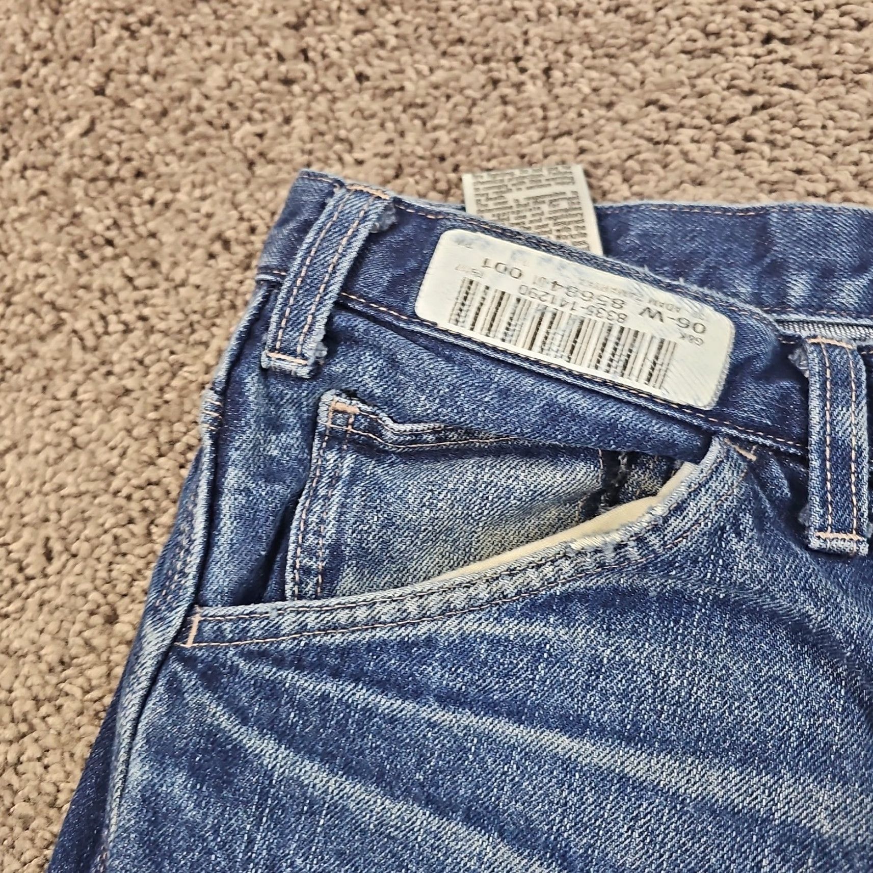 Dickies Dickies Jeans Mens 32 Straight Dark Wash FR Flame Resistant Relaxed Workwear Size US 30 / EU 46 - 3 Thumbnail