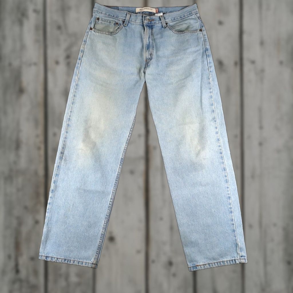 Levi's VINTAGE Levi's Jeans 550 Men 34x29 Relaxed Fit Denim Blue 550 USA 5-Pocket Men Size US 34 / EU 50 - 1 Thumbnail