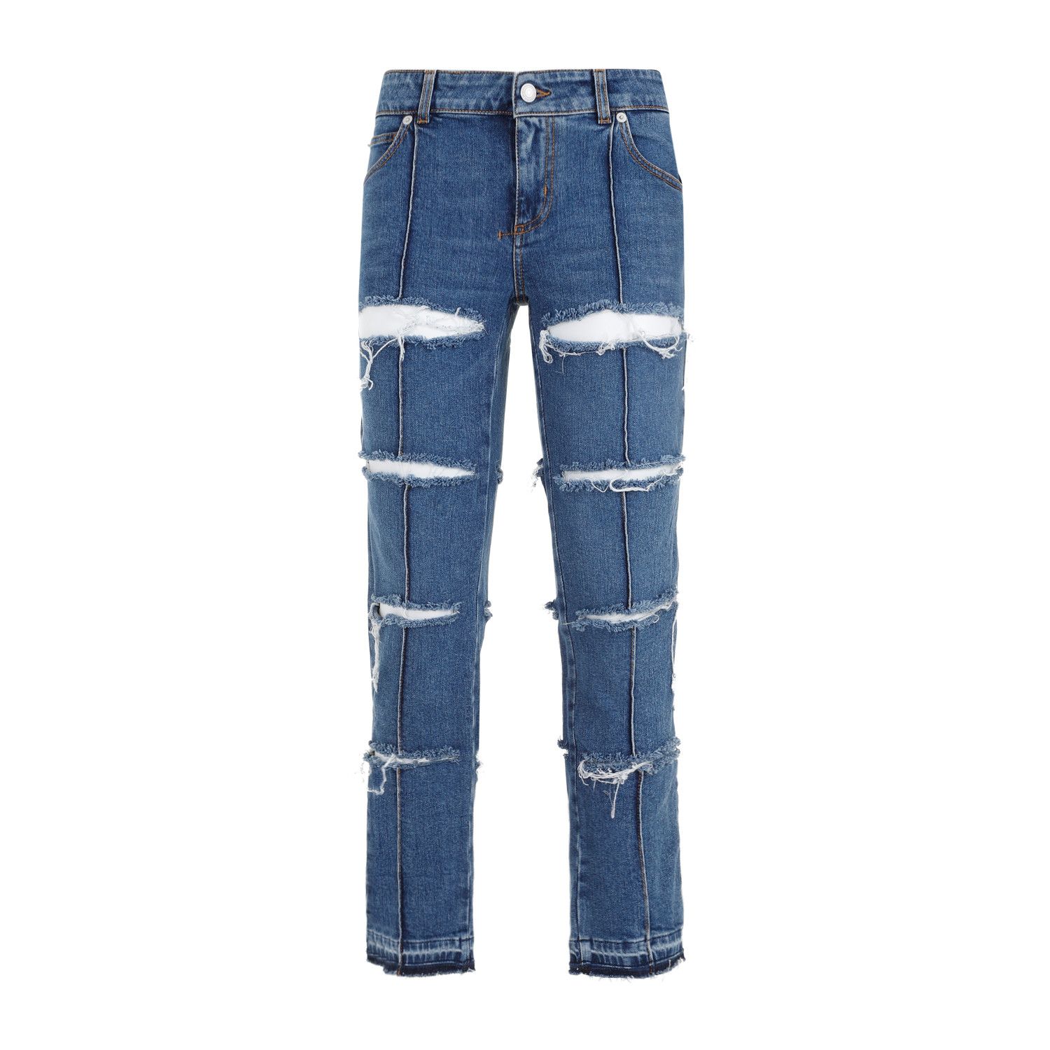 Alexander McQueen Alexander McQueen Denim Pants Size 27" / US 4 / IT 40 - 1 Thumbnail