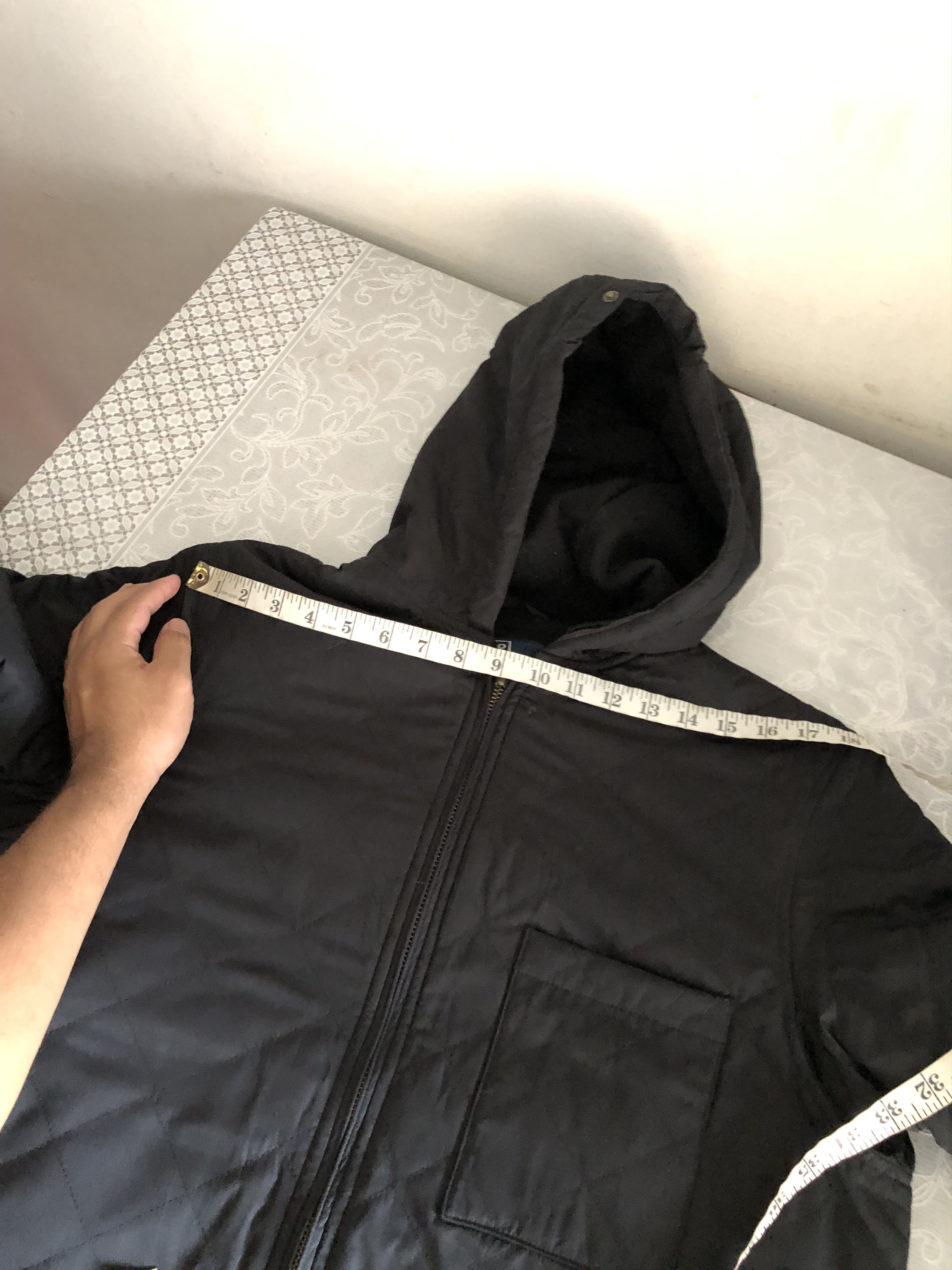 Polo Ralph Lauren Vtg Polo Ralph Lauren Inner Wool Quilted Jacket Hoodie Size US M / EU 48-50 / 2 - 21 Thumbnail
