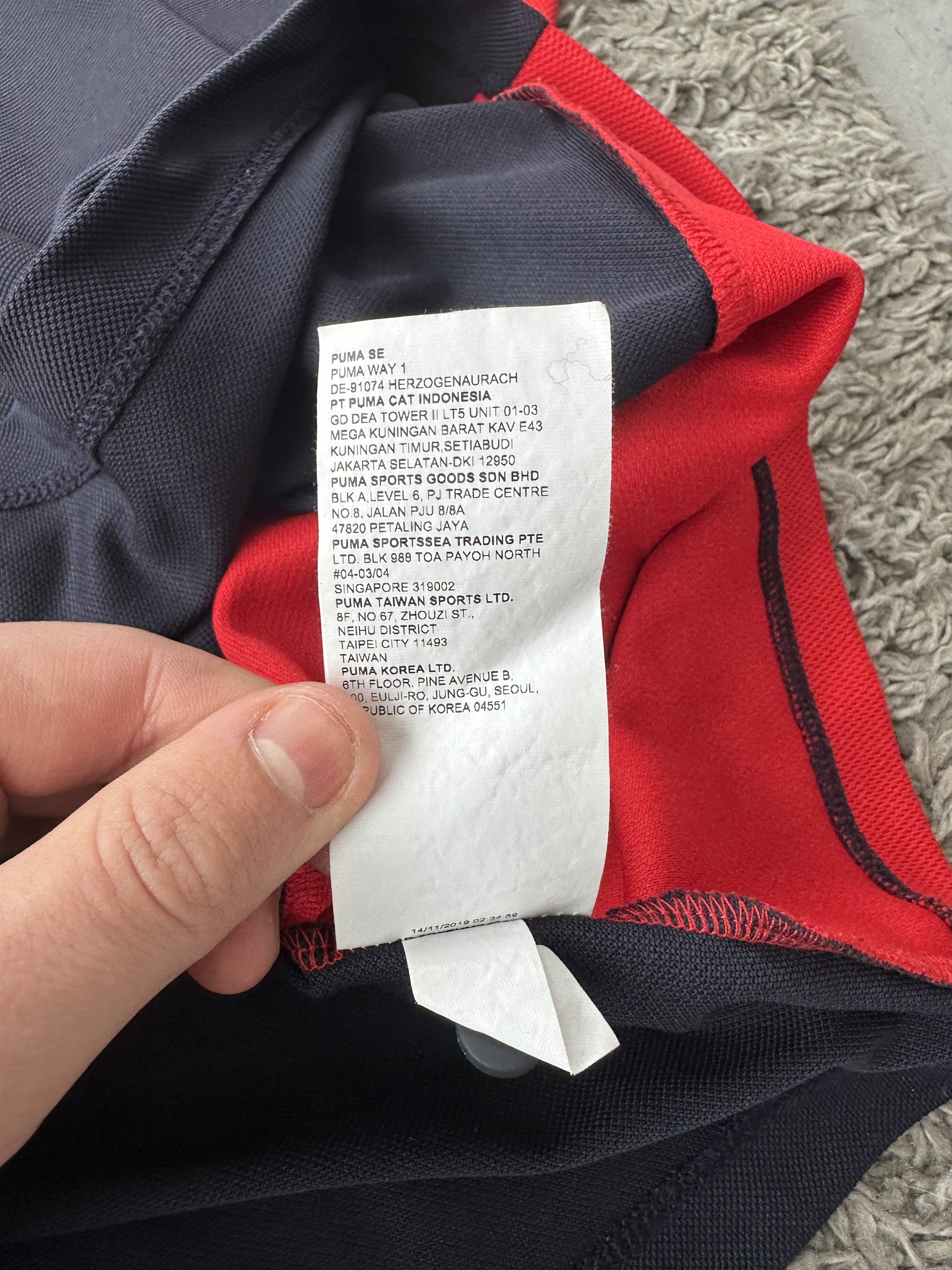 Puma Puma Polo Redbull Racing Team Aston Martin Mobil Honda Size US XL / EU 56 / 4 - 12 Thumbnail