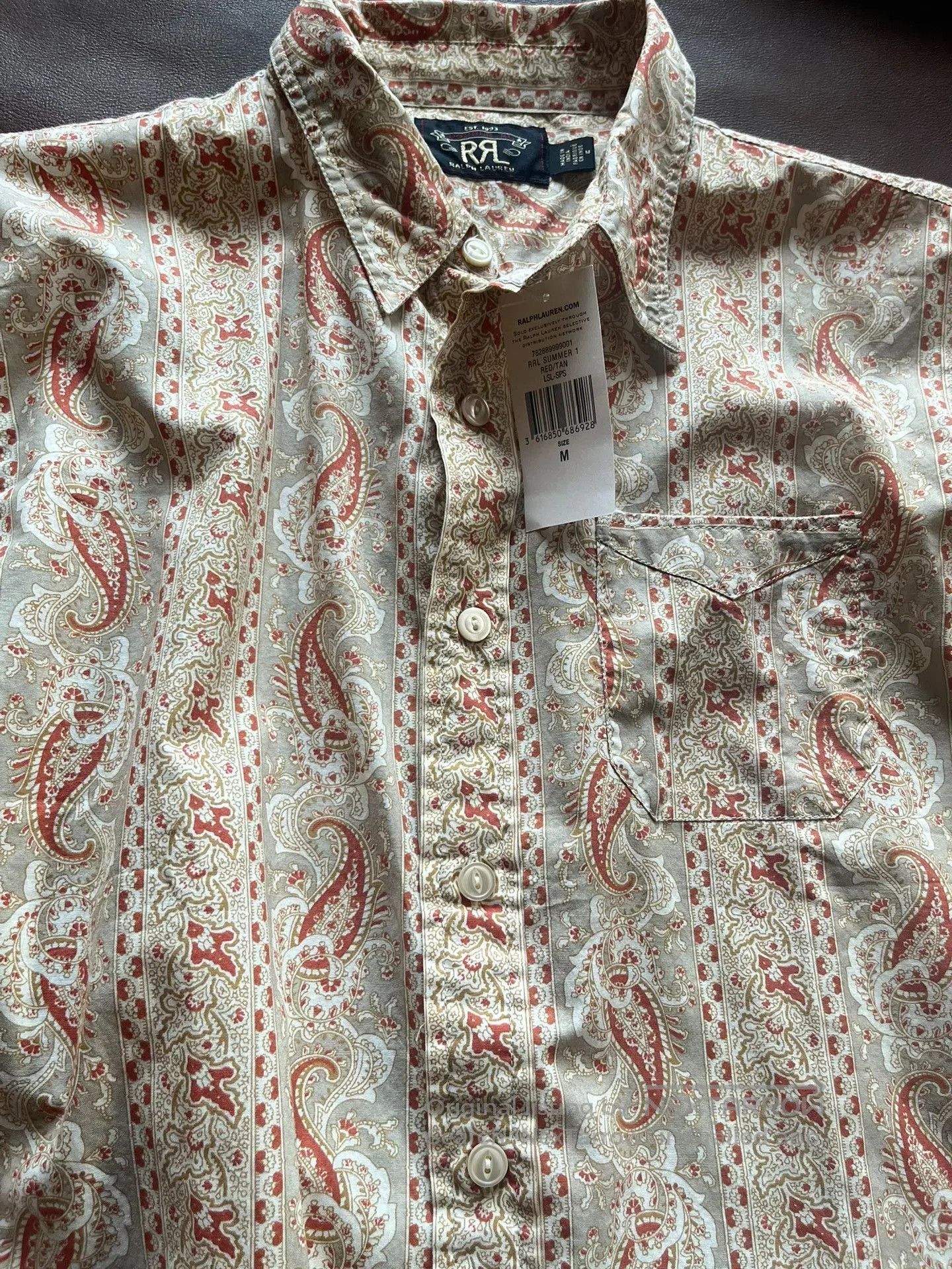 RRL Ralph Lauren Ralph Lauren RRL Western Shirt. Size US M / EU 48-50 / 2 - 2 Thumbnail