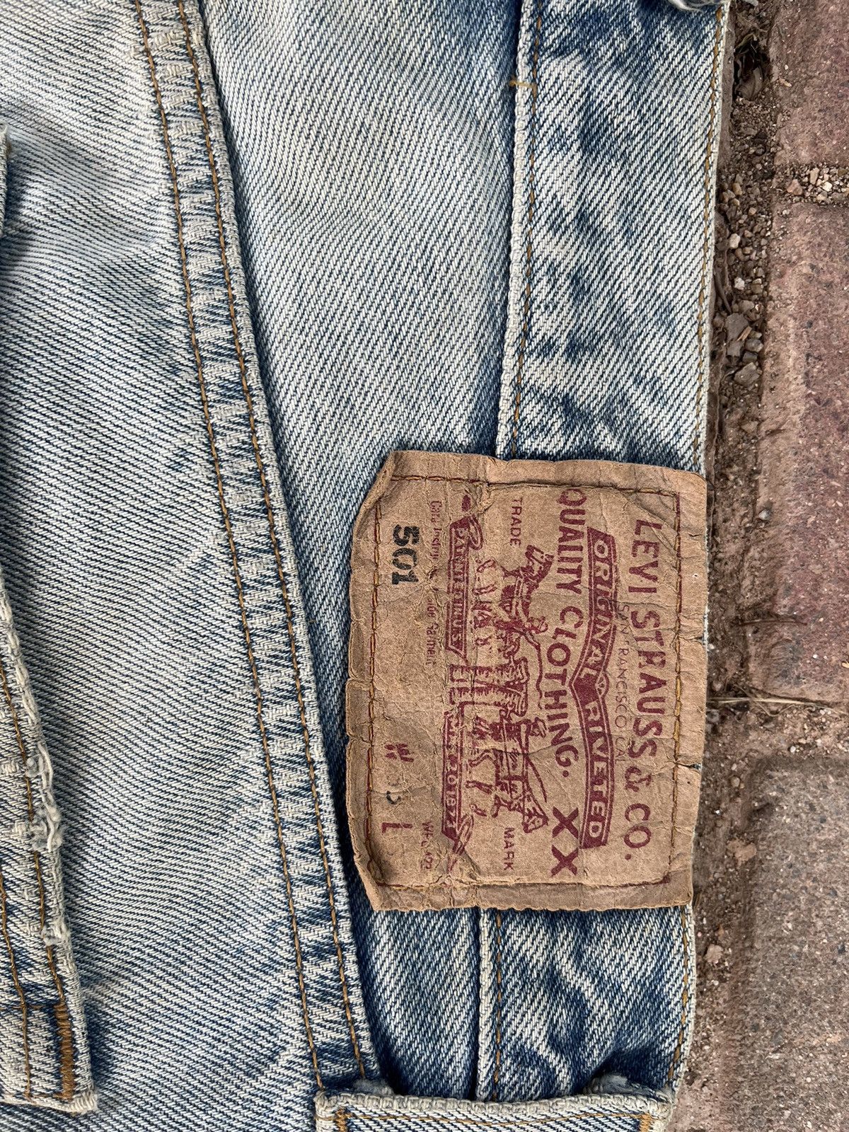 Hysteric Glamour × Levi's × Vintage Vintage Levis 501 Size US 31 - 17 Thumbnail