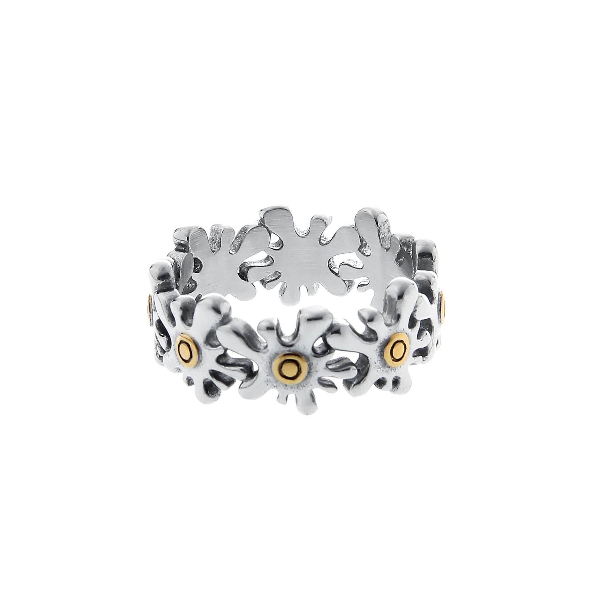 Jewelry Modern Jewelry Rings Open Size Chrome Ring (Size 7-13) Size ONE SIZE - 3 Thumbnail