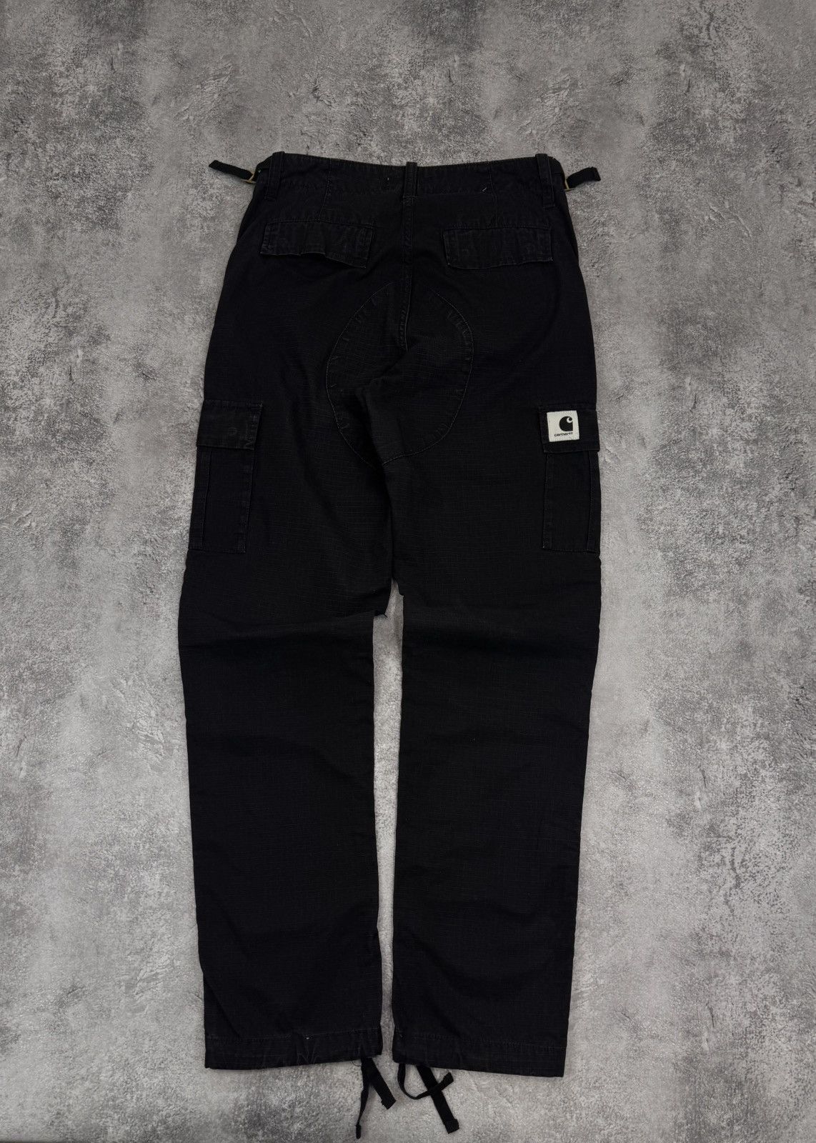 Carhartt Carhartt WIP Men Aviation Cargo Pants Black Size 26 Size US 26 / EU 42 - 1 Thumbnail