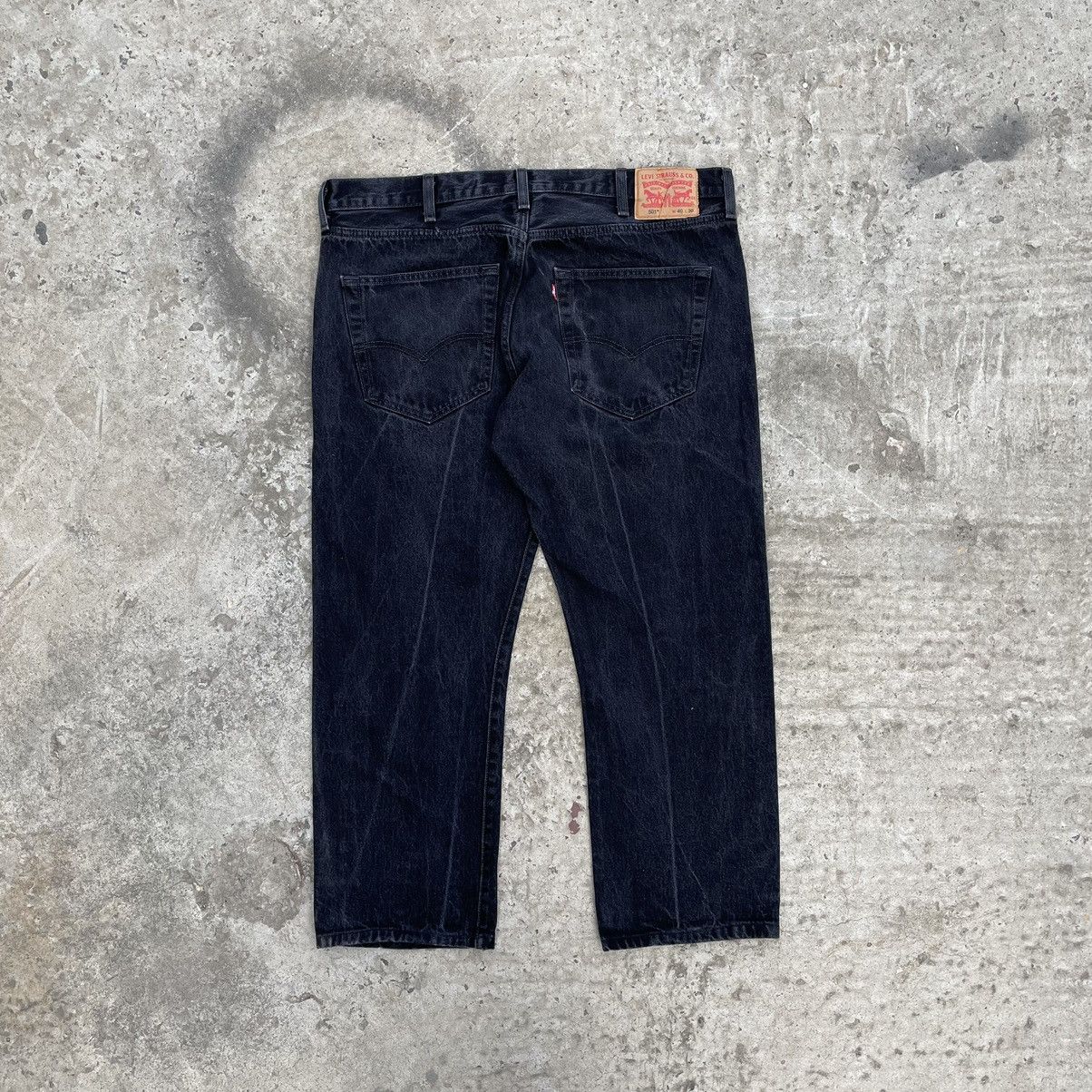 Levi's × Vintage Vintage Levi’s 501 Jeans W40xL30 Pants Trousers Y2K 90s Size US 40 / EU 56 - 3 Thumbnail