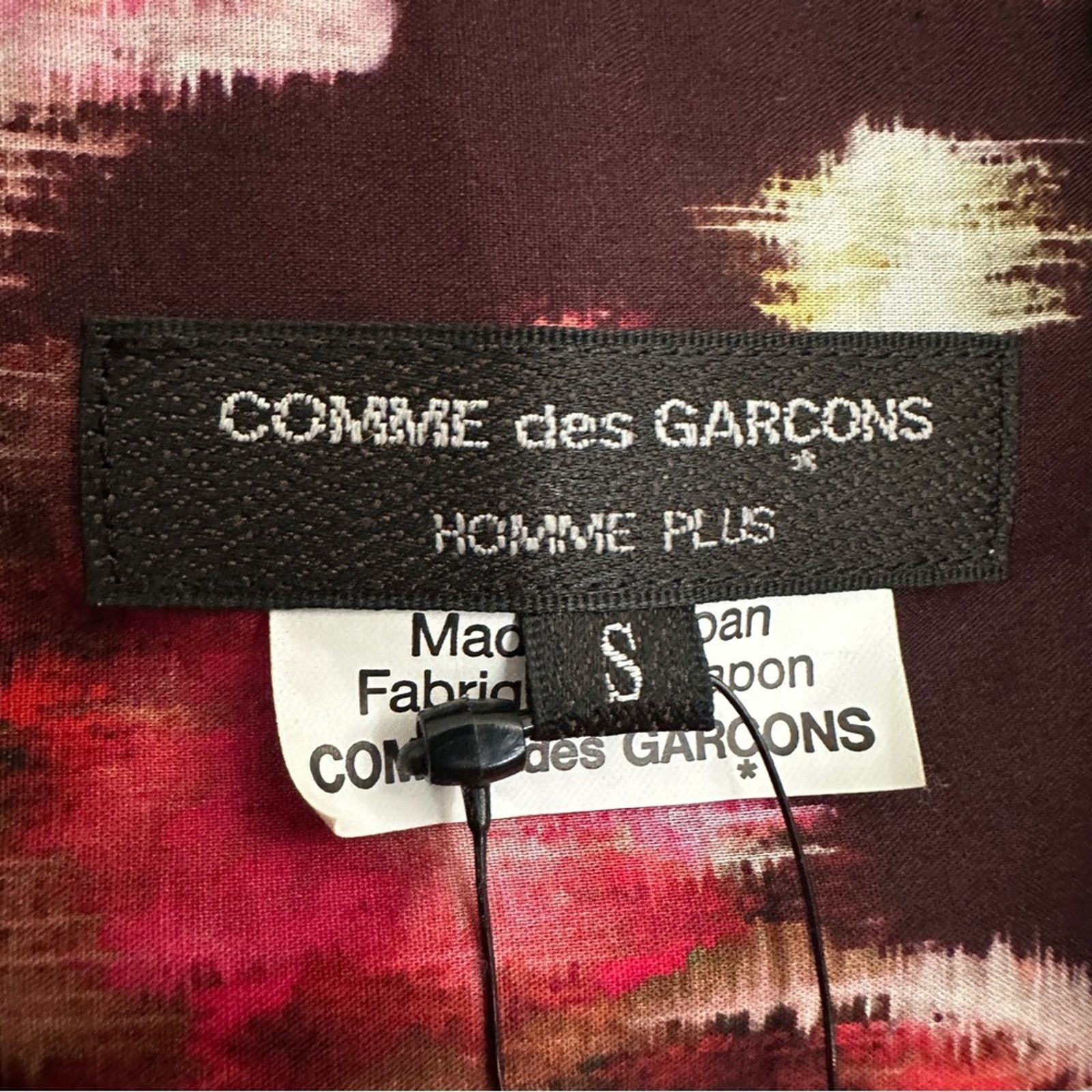 Comme des Garcons COMME des GARÇONS HOMME PLUS Cotton Poplin Floral Shirt Size US S / EU 44-46 / 1 - 9 Thumbnail