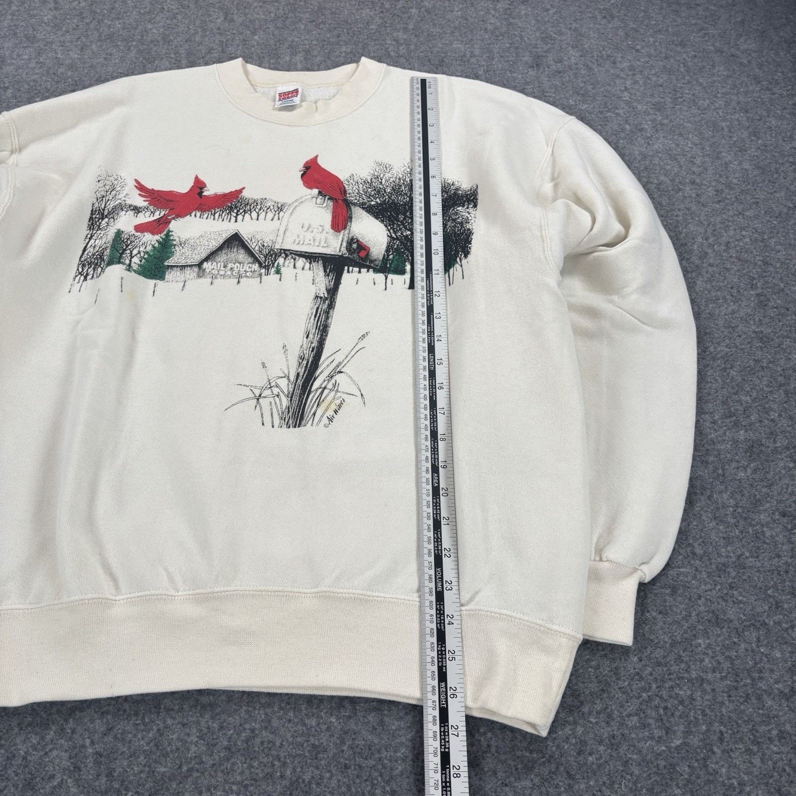 Soffe Vtg. Soffe Sweats Cardinals Mailbox Sweatshirt Large USA 90s Size L / US 10 / IT 46 - 8 Thumbnail