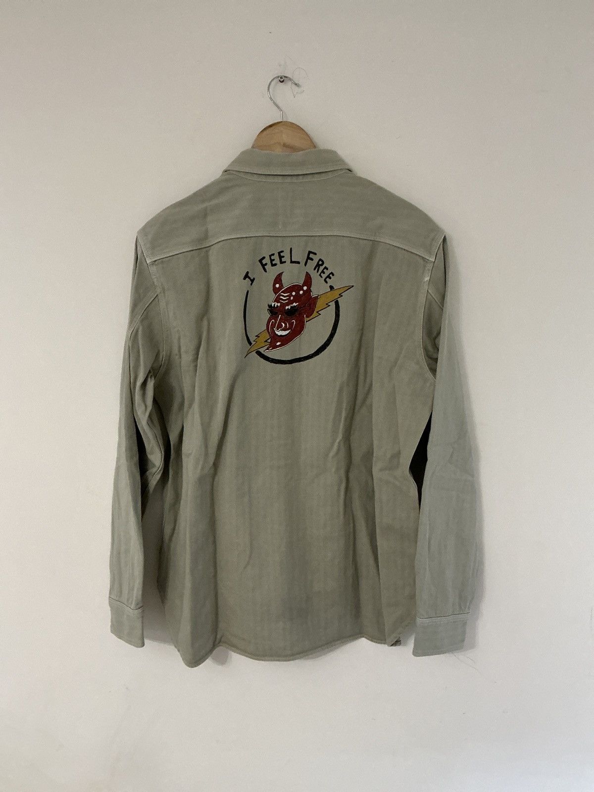Visvim PVT Shirt Herringbone Sz 4 Size US XL / EU 56 / 4 - 1 Thumbnail