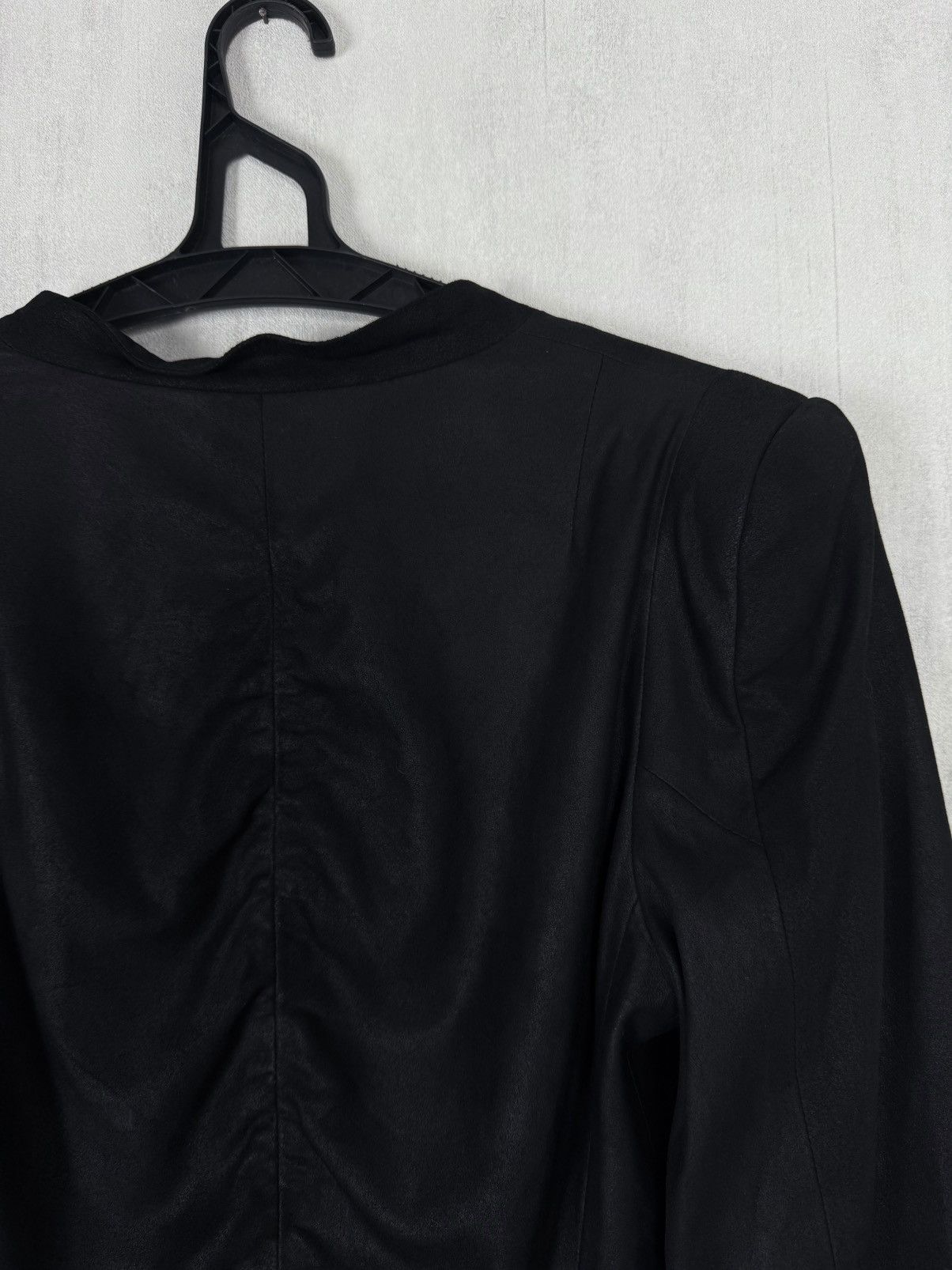 Ann Demeulemeester Ann Demeulemeester Leather Blazer With 925 Silver Chain Size XS / US 0-2 / IT 36-38 - 18 Thumbnail