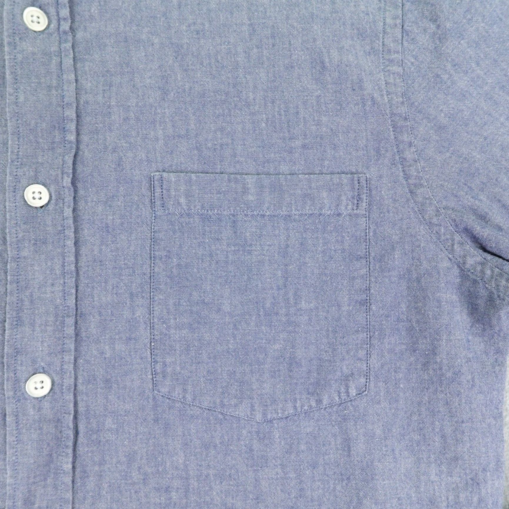 Vintage VINTAGE Spoke Shirt Mens Medium Chambray Button-Up Long Sleeve Casual Office Blue Size US M / EU 48-50 / 2 - 3 Thumbnail