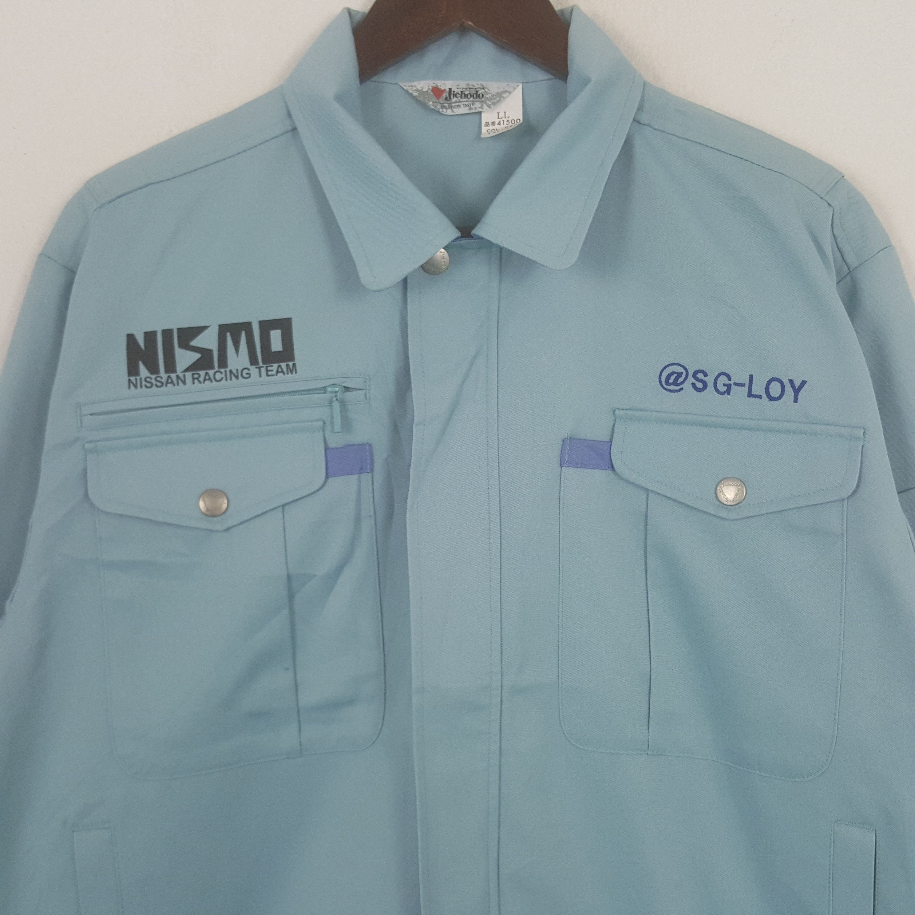 Japanese Brand × Vintage Vintage Nismo Nissan Racing Team Custom Art Sport Jacket Size US M / EU 48-50 / 2 - 4 Thumbnail
