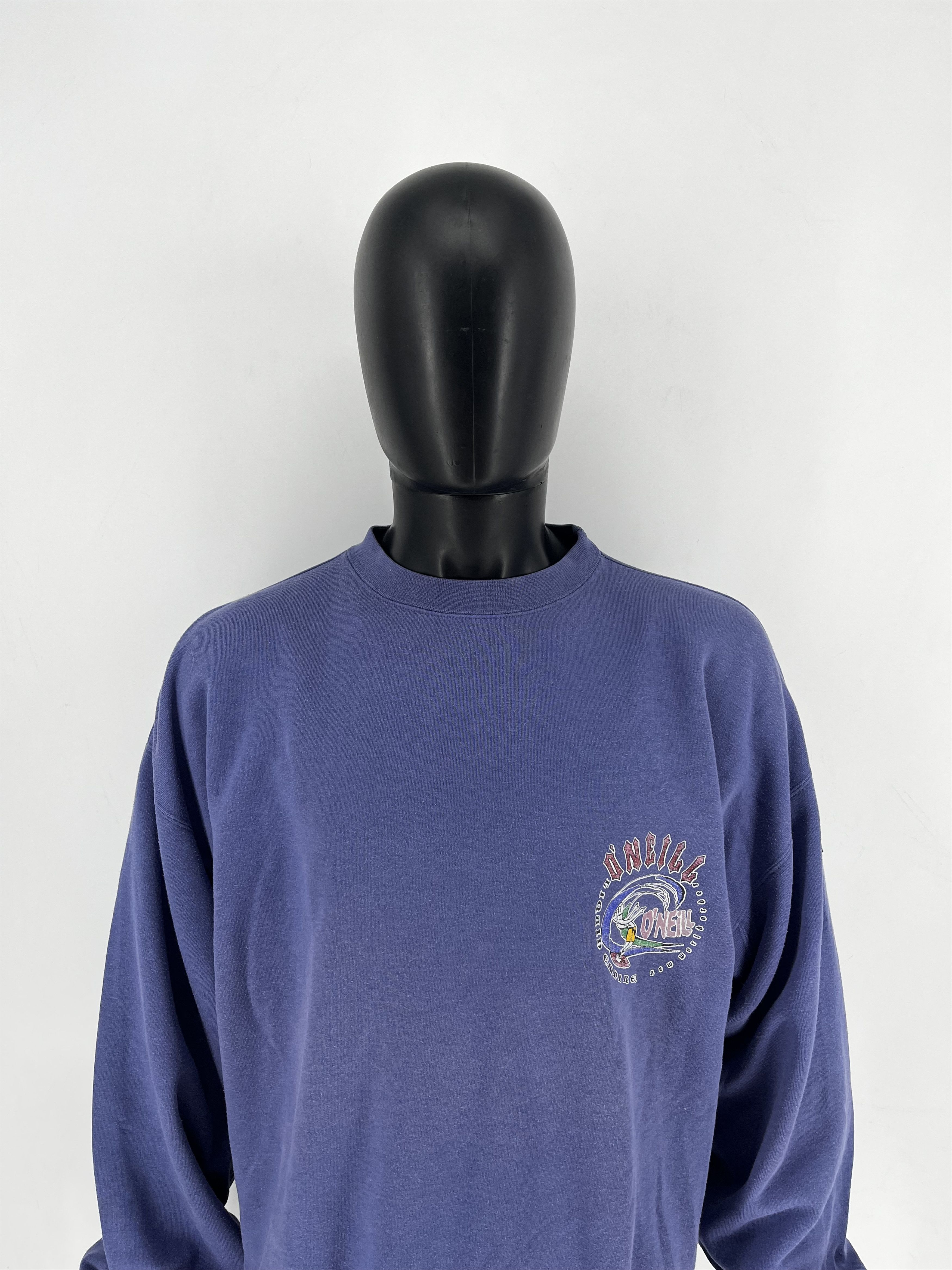 O'Neill Share 90s O’Neill Vintage Blue Crewneck Sweatshirt XL Size US XL / EU 56 / 4 - 6 Thumbnail