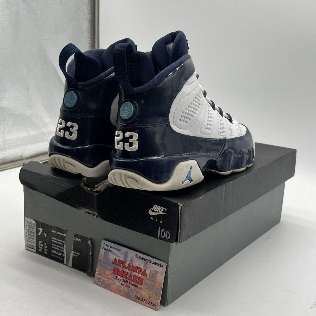 Jordan Brand Air Jordan 9 University blue Size US 7 / EU 40 - 5 Thumbnail