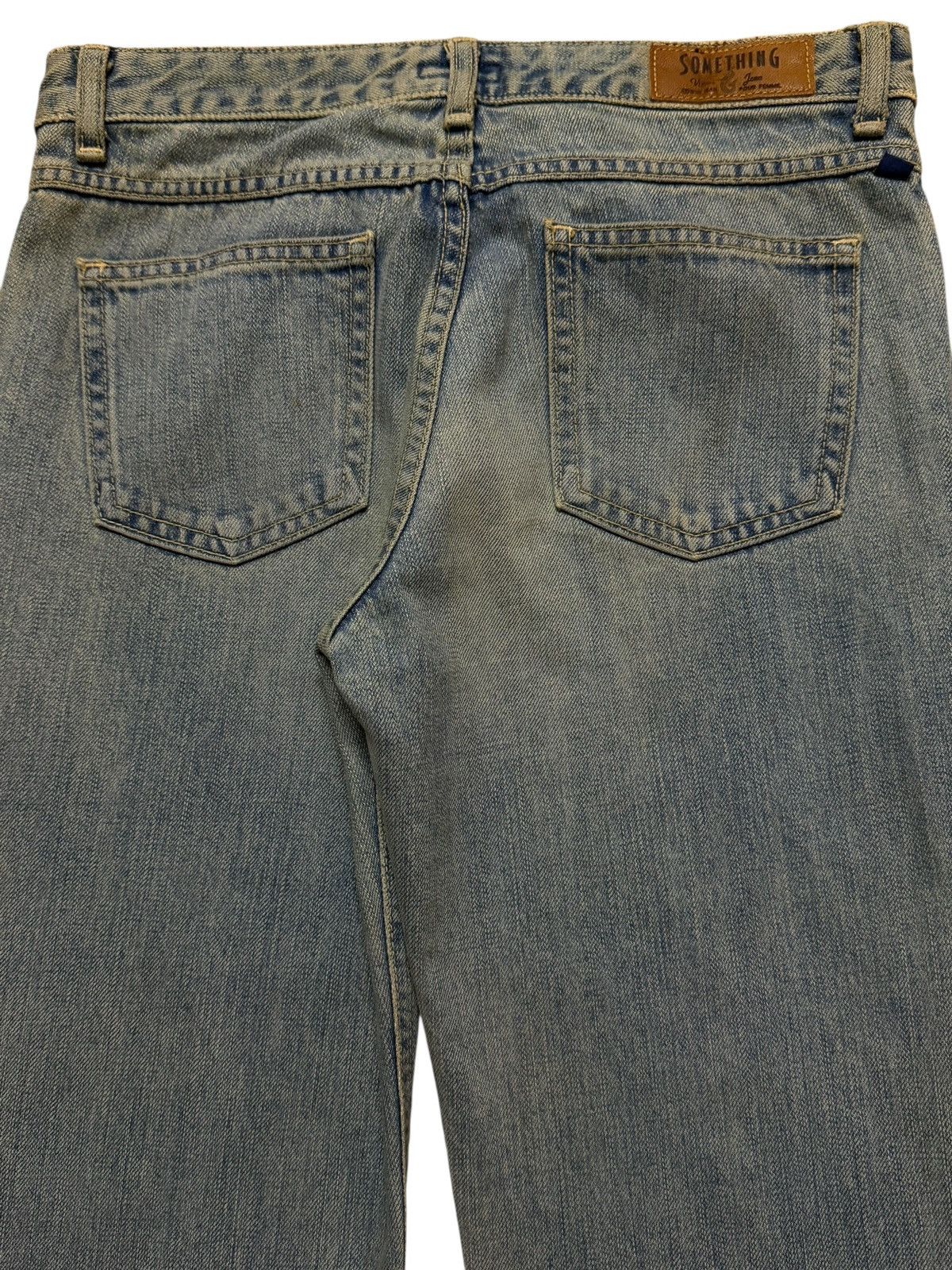 Edwin Vintage 90s Edwin Something Blue Mud Wash Wide Leg Flared Size 28" / US 6 / IT 42 - 5 Thumbnail
