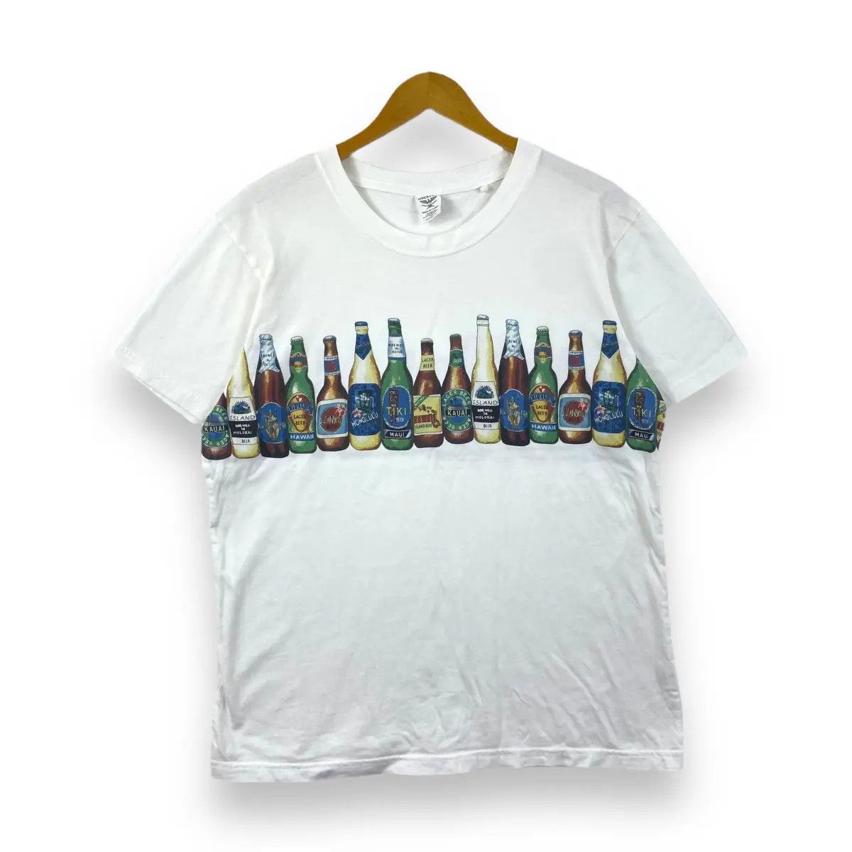 Vintage Vintage HOUSTON Islands Beers Collection Tee Shirt Size US XL / EU 56 / 4 - 1 Thumbnail