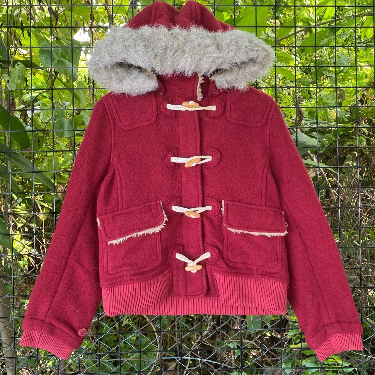 Japanese Brand × Vintage Vintage Felissimo Duffle Coat Hoodies Size M / US 6-8 / IT 42-44 - 2 Thumbnail