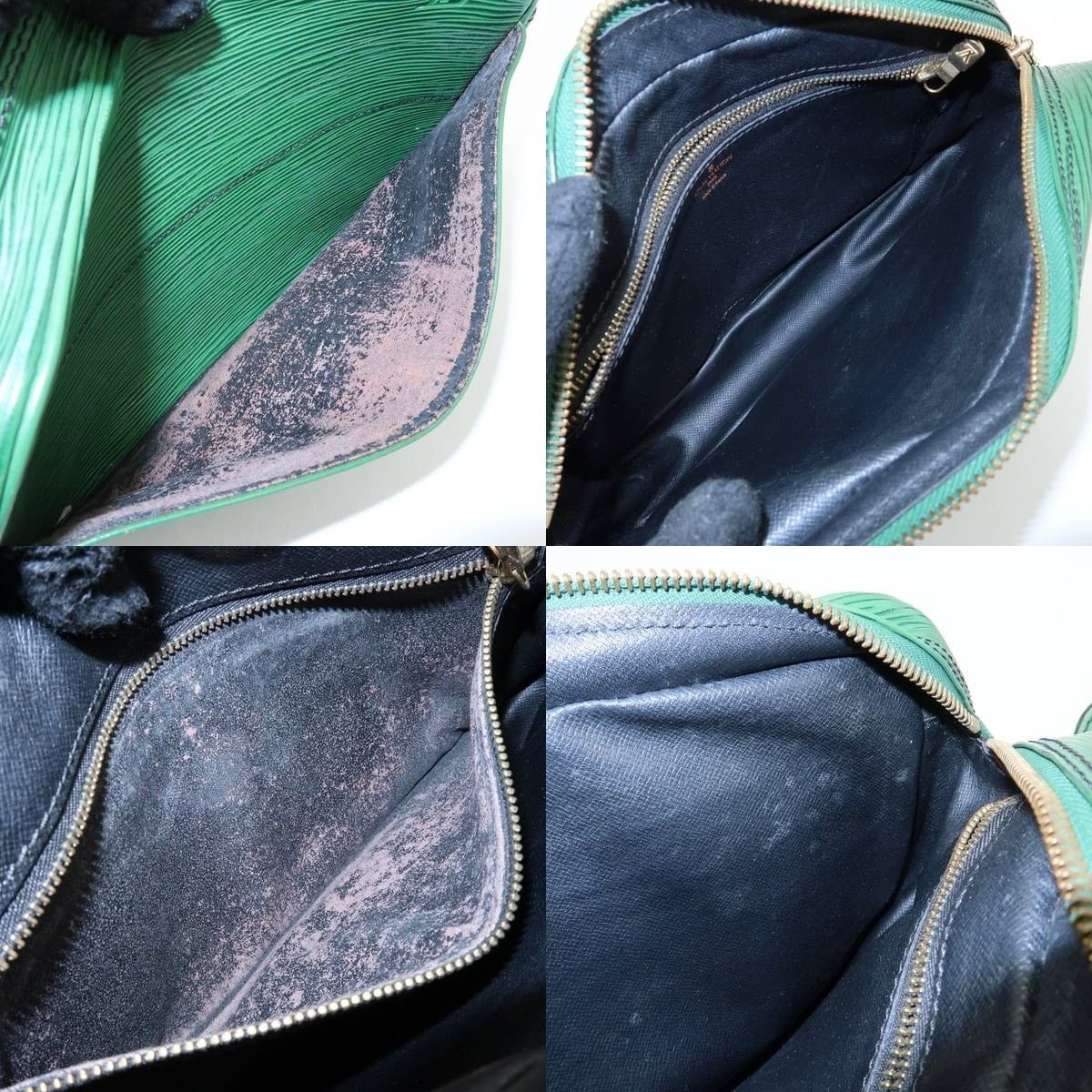 Louis Vuitton Louis Vuitton Epi Trocadero 24 Shoulder Bag Leather Green Size ONE SIZE - 7 Thumbnail