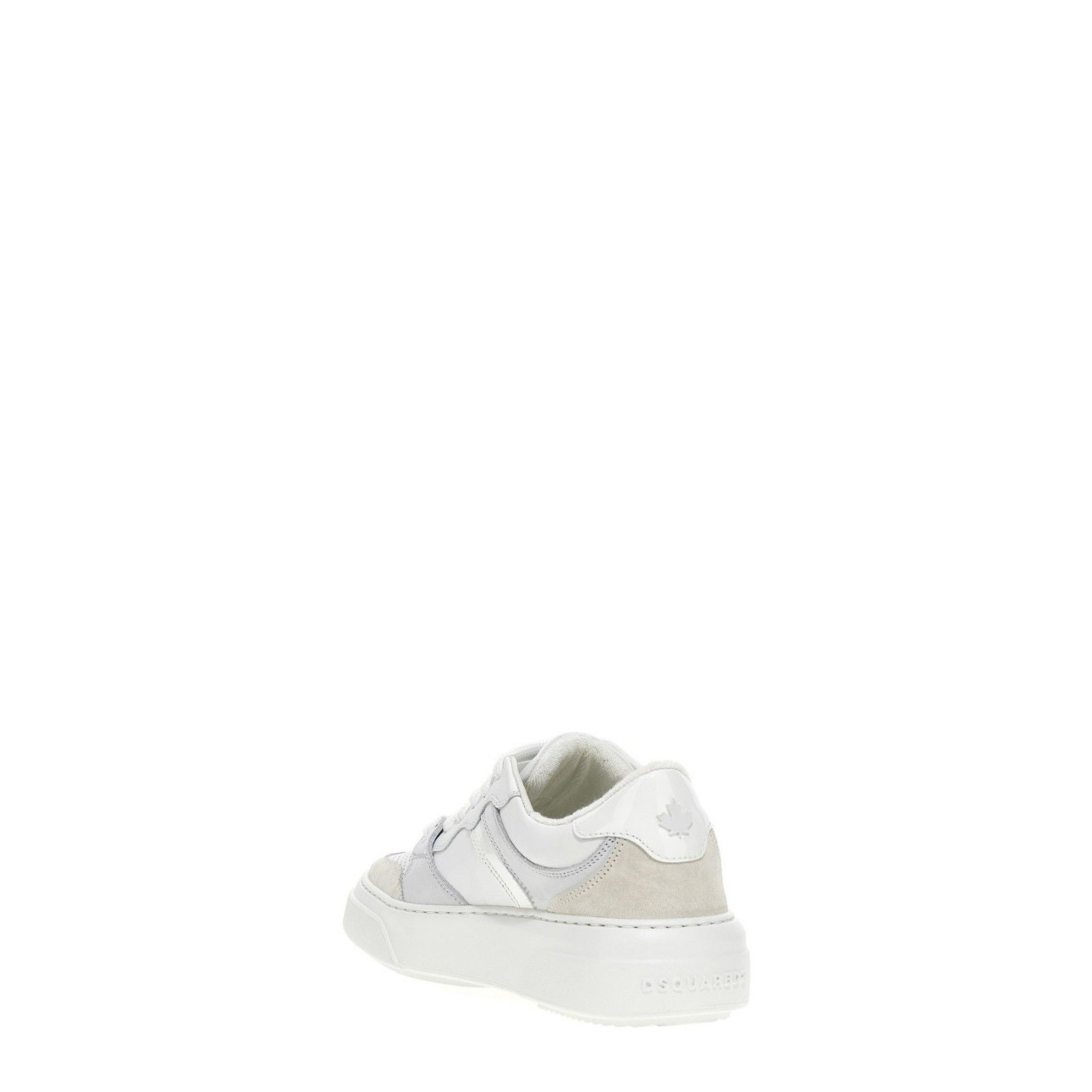 Dsquared2 DSQUARED2 Bumper White Leather Sneakers New & Authentic (Wom Size US 6 / IT 36 - 2 Thumbnail