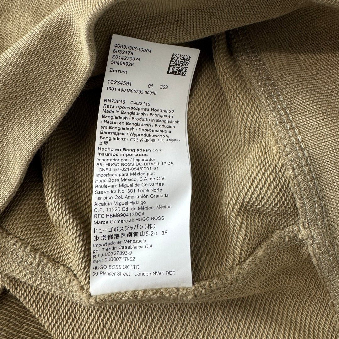 Hugo Boss Zetrust Half Zip Sweatshirt Size US L / EU 52-54 / 3 - 8 Thumbnail