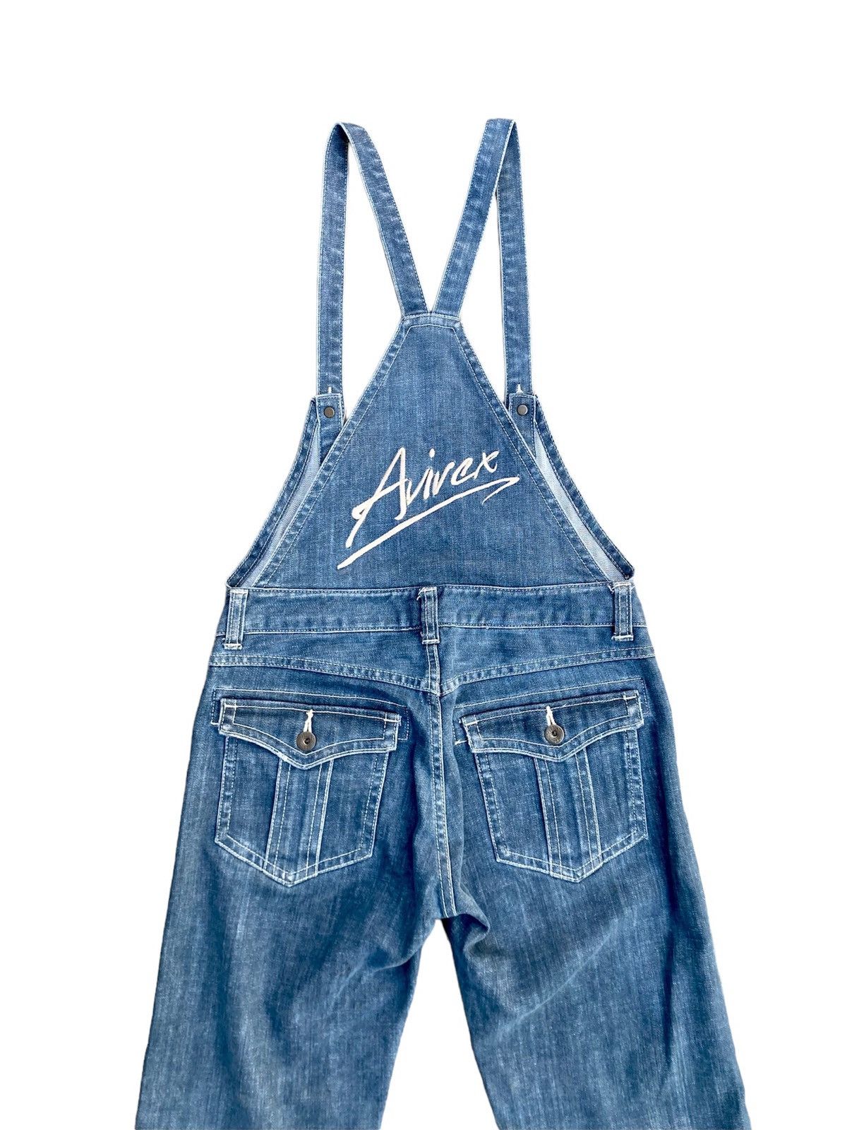 Avirex Avirex Overall Denim Backhit Size US 31 - 1 Thumbnail