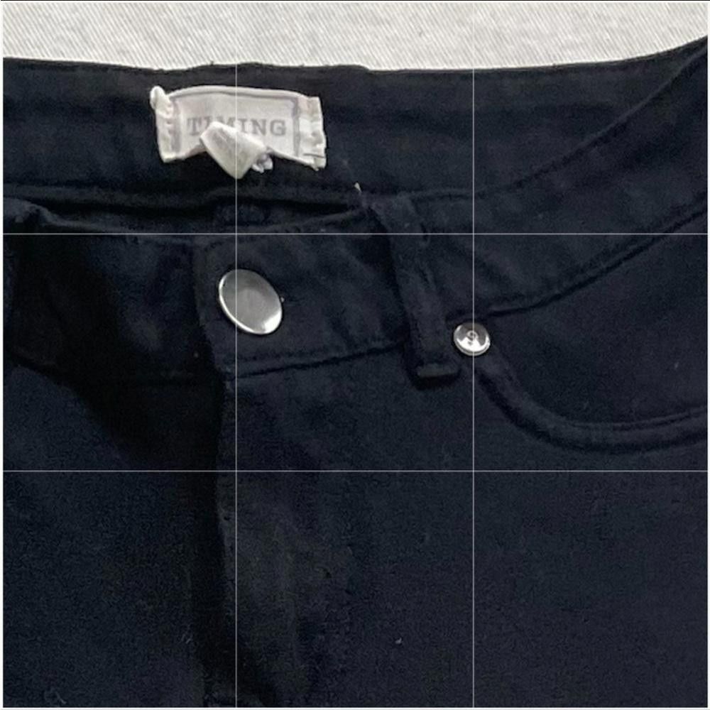 Designer Timing Black Jeggings Size 28" / US 6 / IT 42 - 2 Thumbnail