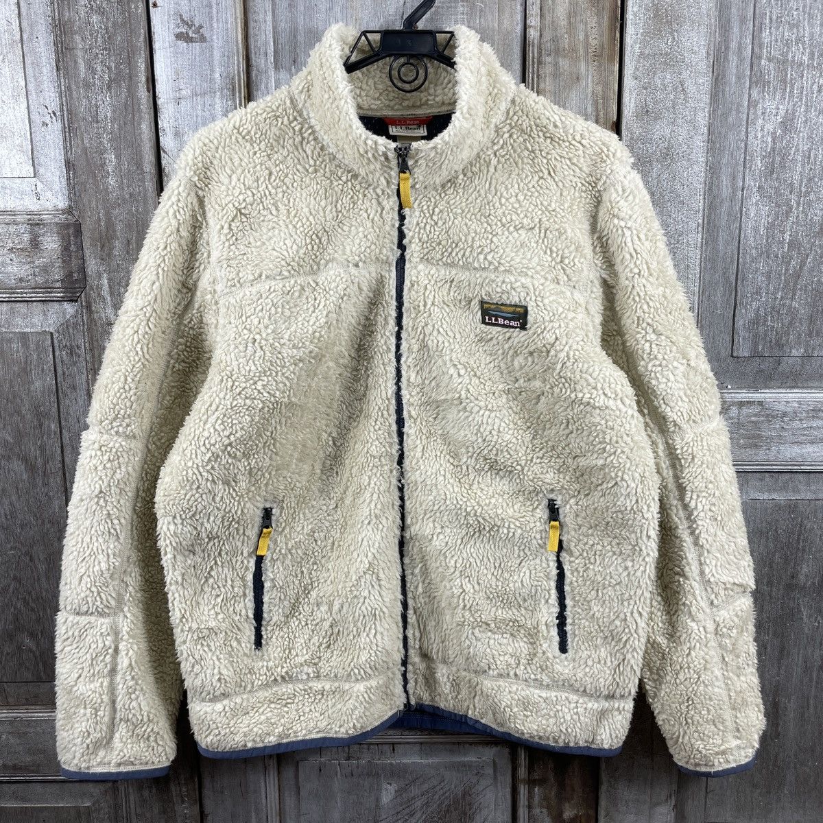 L.L. Bean × Vintage Vintage L.L Bean 90s Fleece Jacket Size US M / EU 48-50 / 2 - 1 Thumbnail