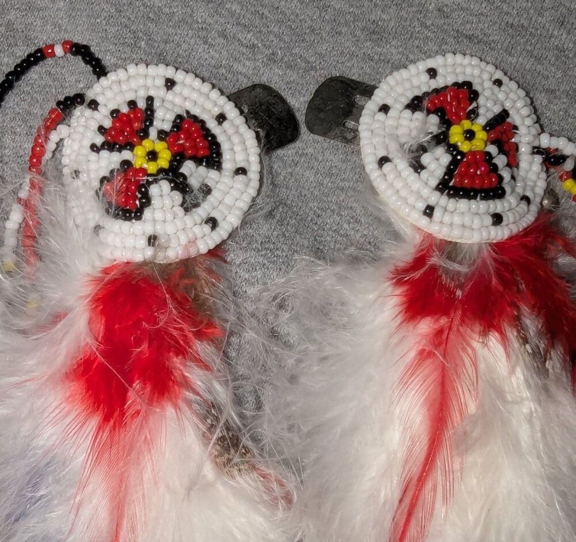 Vintage Vintage 70’s Custom Native American Hair Clip Set Size ONE SIZE - 11 Thumbnail